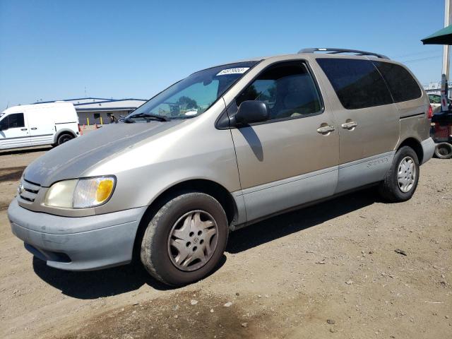 TOYOTA SIENNA CE 2002 4t3zf19c72u418806