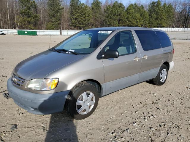 TOYOTA SIENNA CE 2001 4t3zf19c81u383059