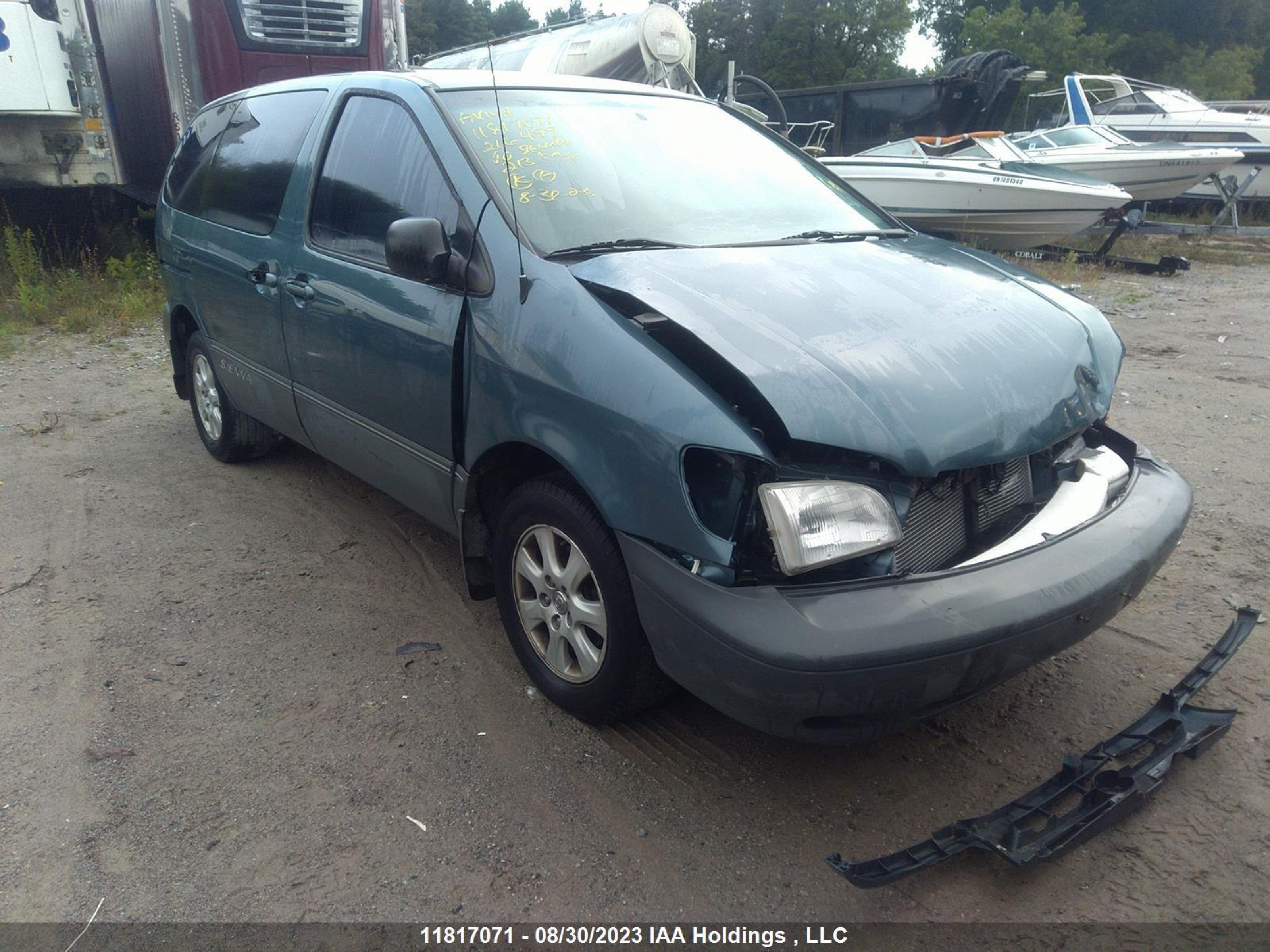 TOYOTA SIENNA 2000 4t3zf19cxyu216499