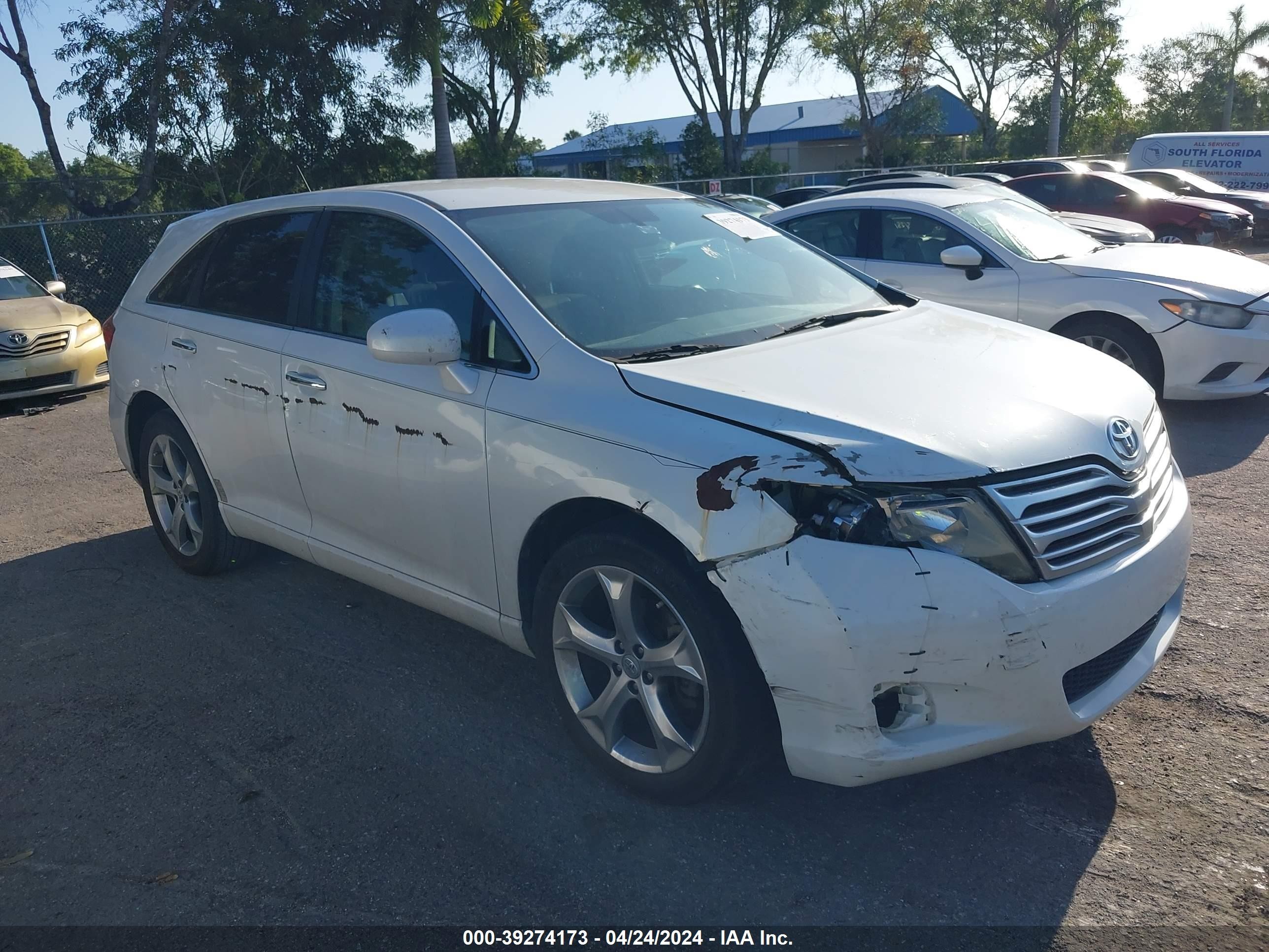 TOYOTA VENZA 2009 4t3zk11a29u007409