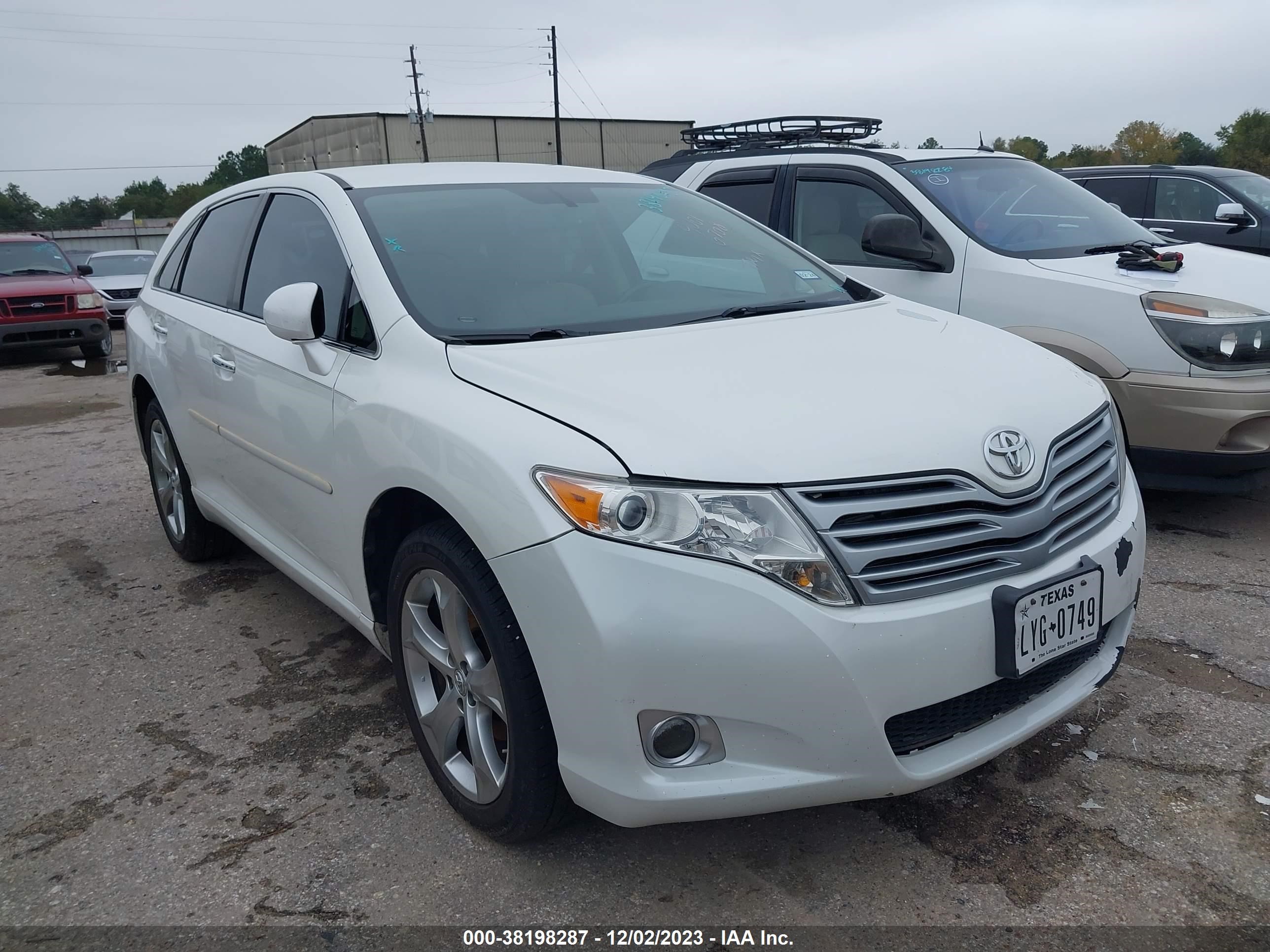 TOYOTA VENZA 2009 4t3zk11a29u016708