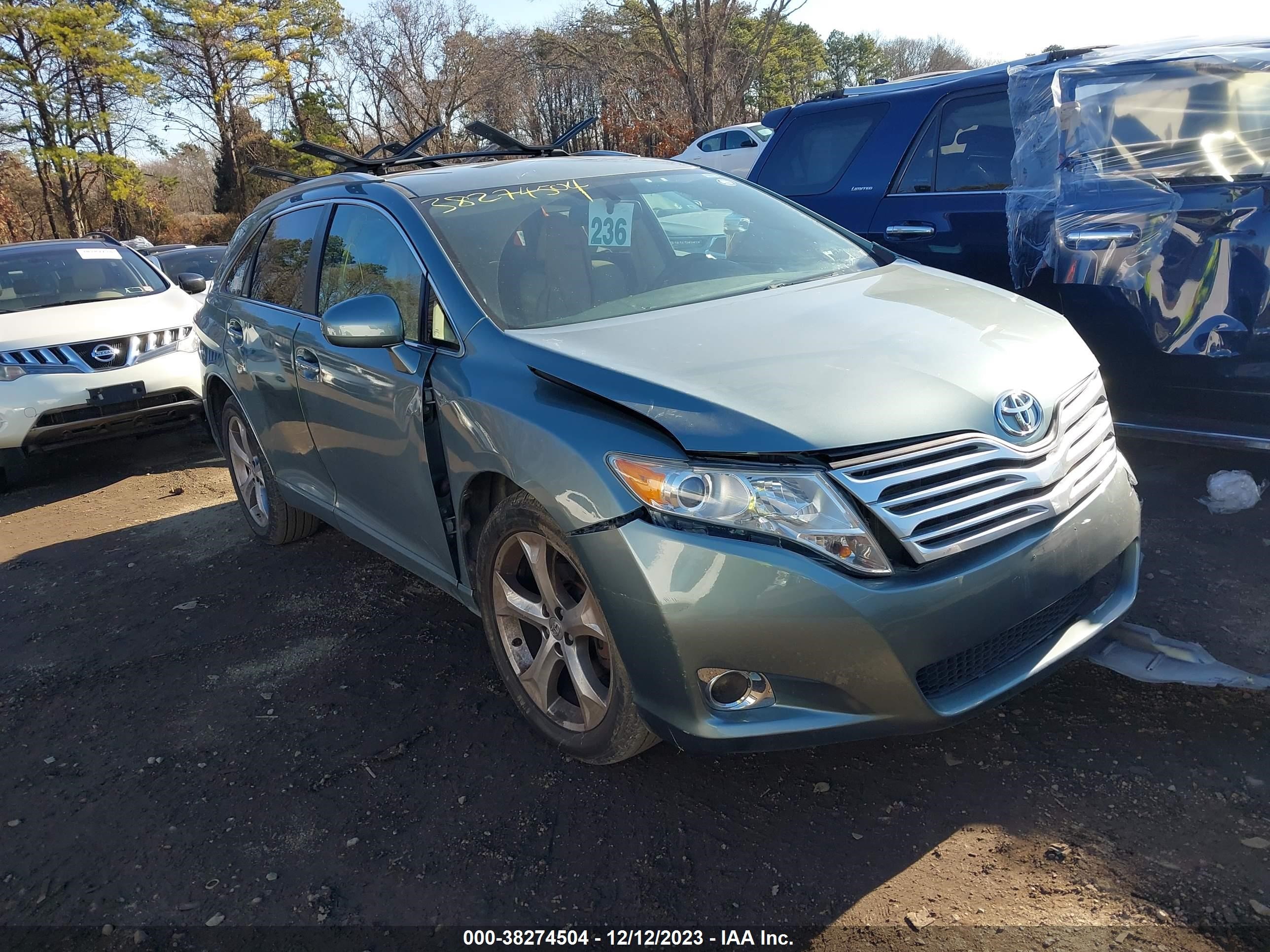 TOYOTA VENZA 2009 4t3zk11a59u018257