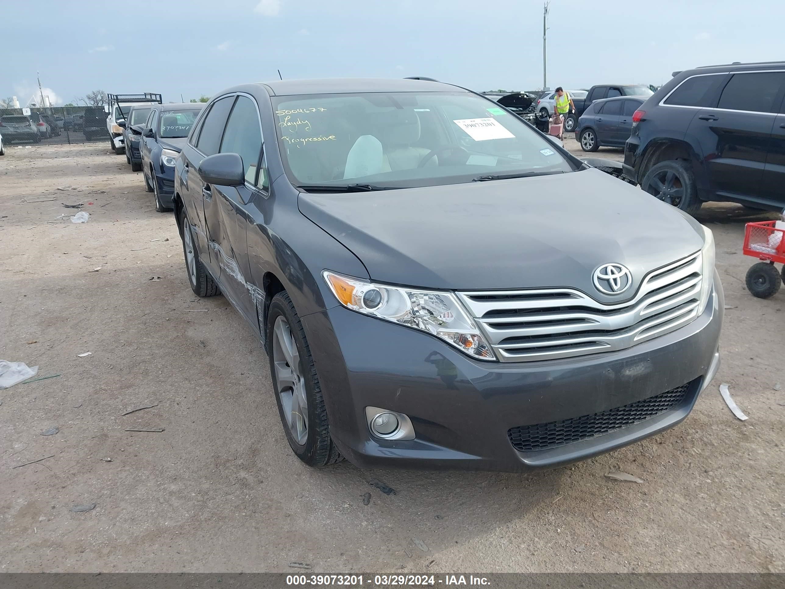 TOYOTA VENZA 2012 4t3zk3bb1cu050469