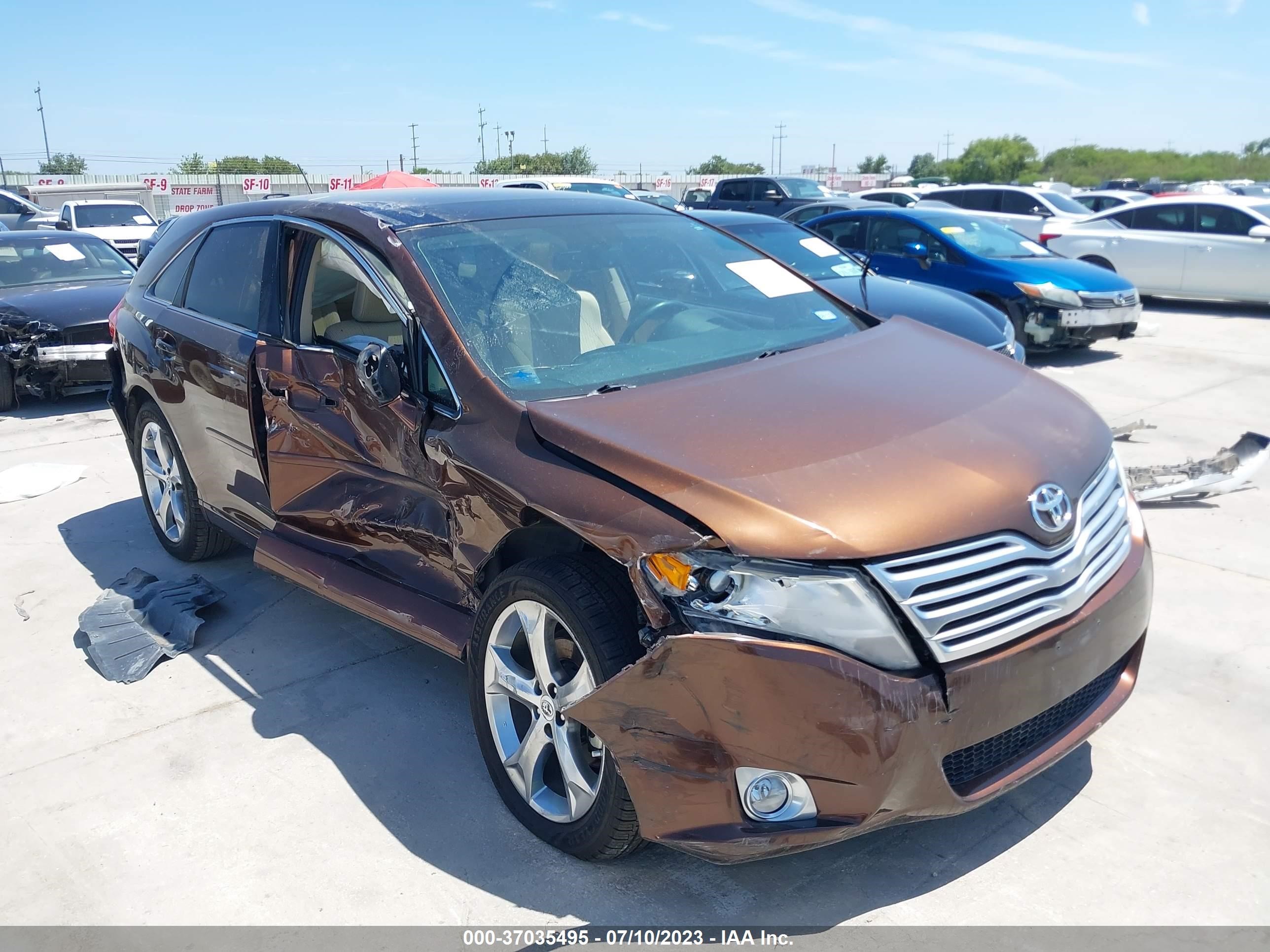 TOYOTA VENZA 2010 4t3zk3bb2au031684