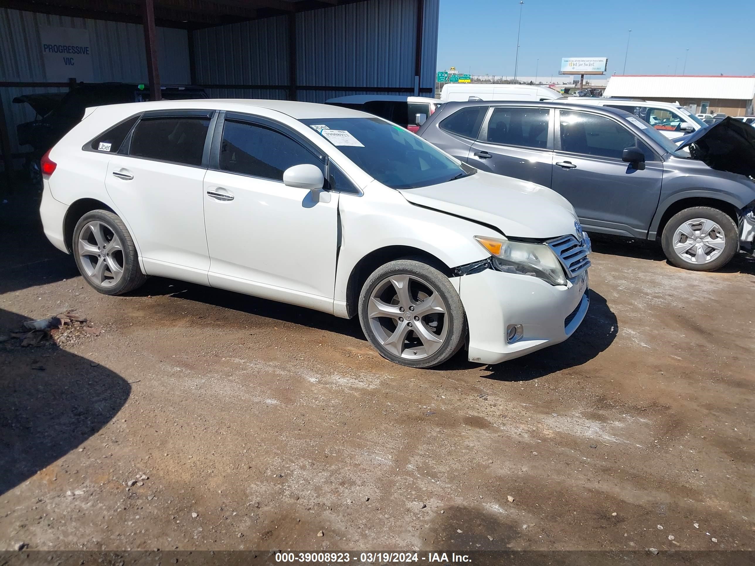 TOYOTA VENZA 2012 4t3zk3bb3cu050490