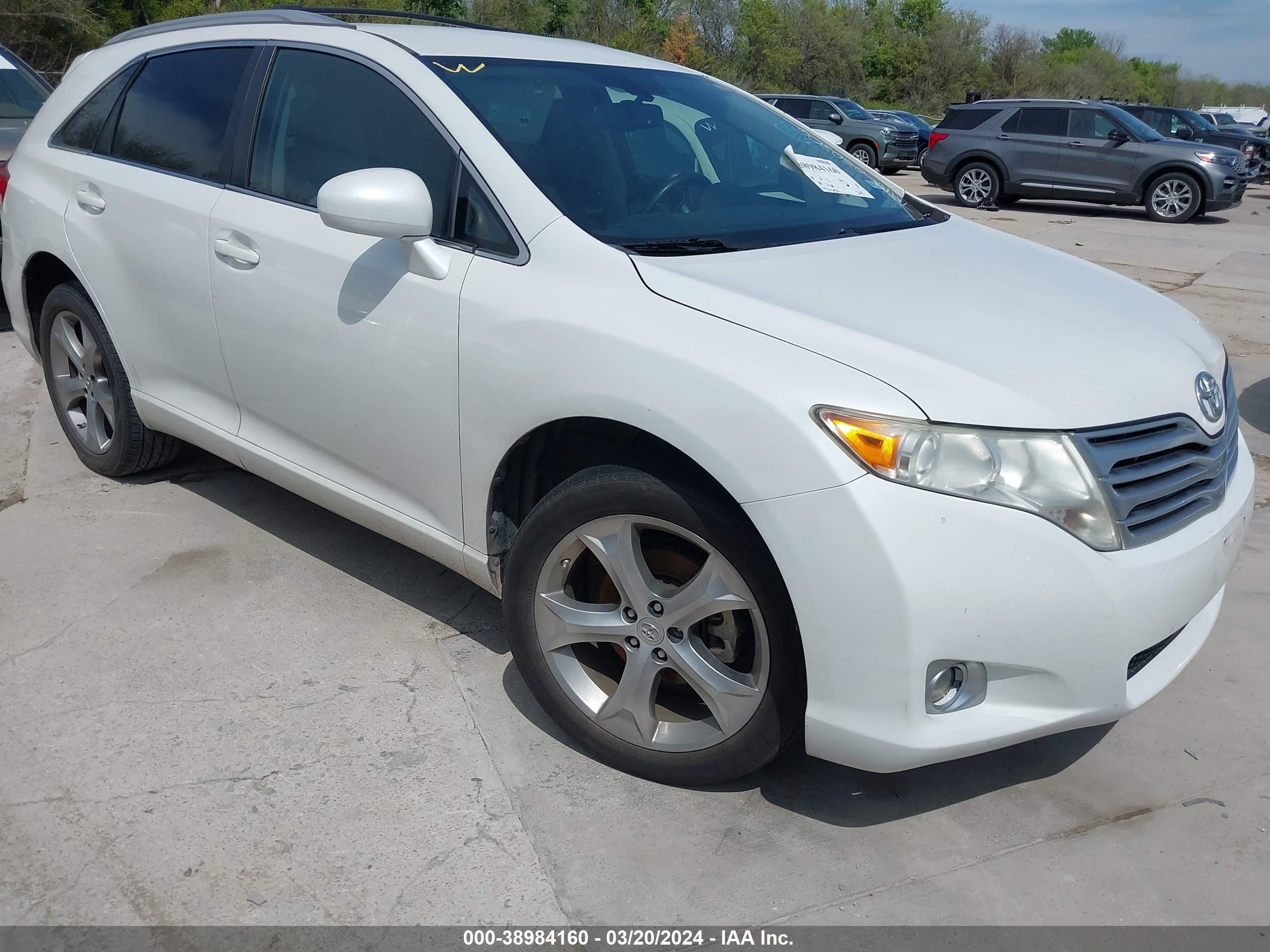 TOYOTA VENZA 2010 4t3zk3bb7au030806