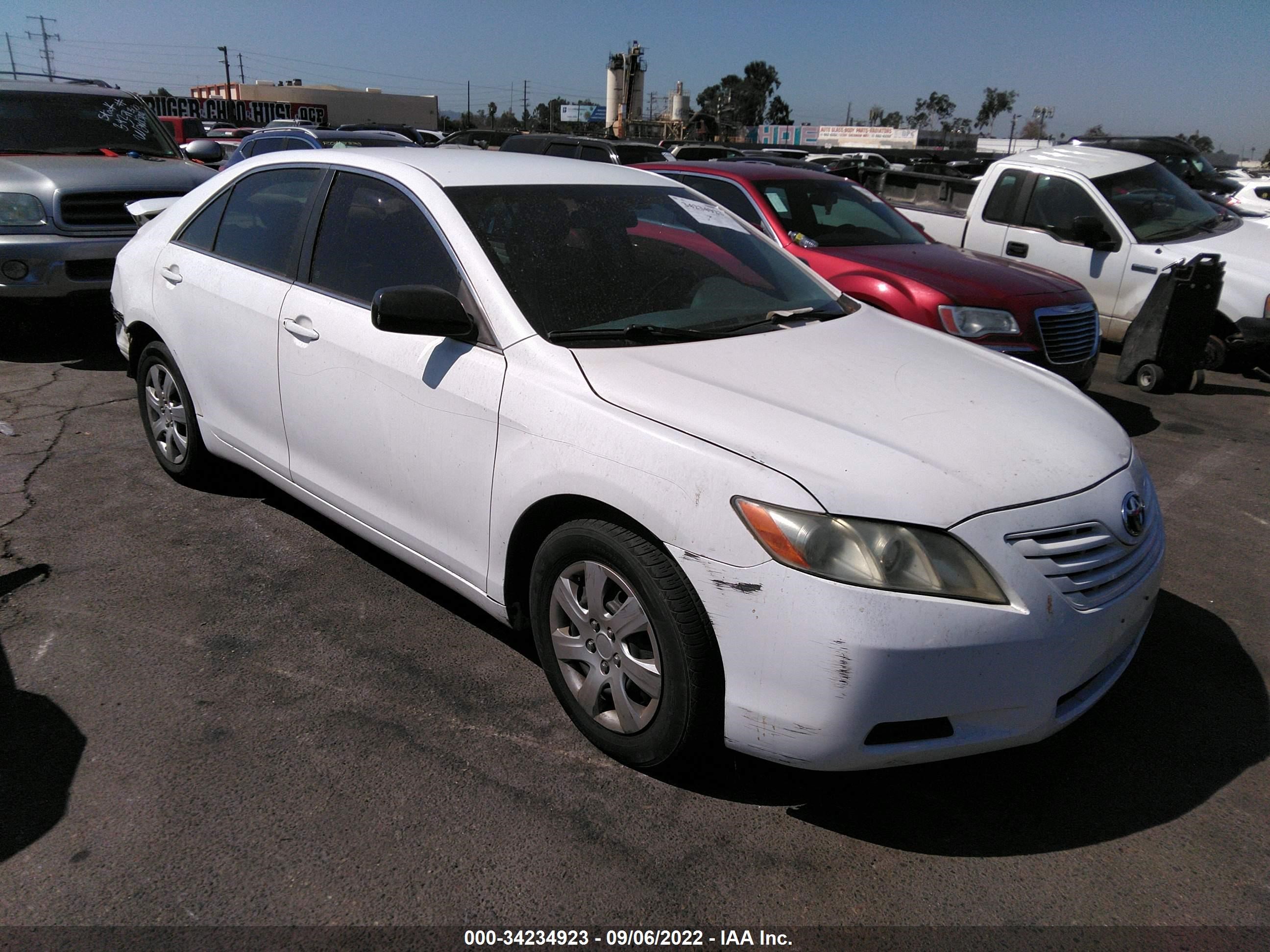 TOYOTA CAMRY 2008 4t4be46k18r027448