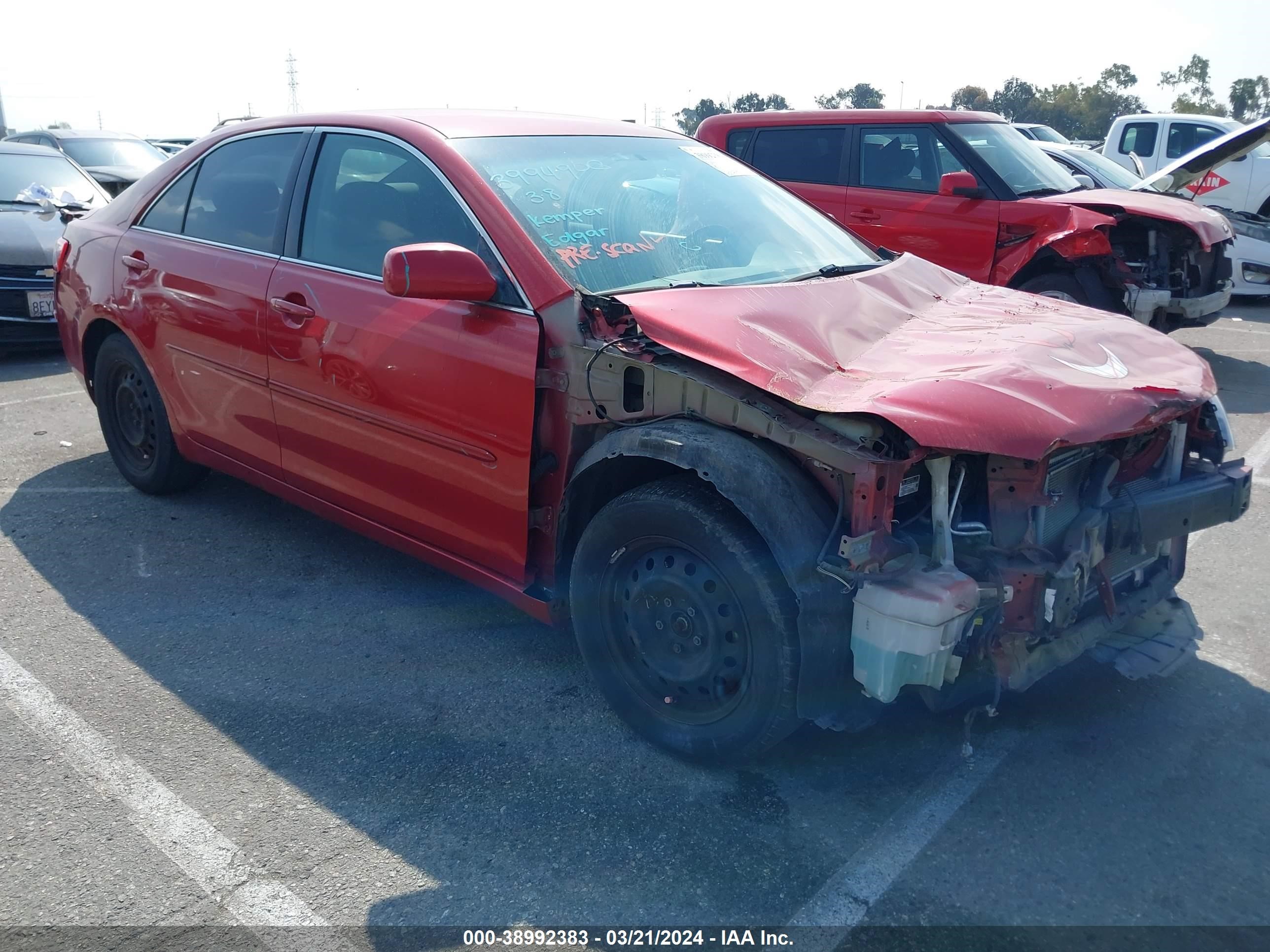 TOYOTA CAMRY 2009 4t4be46k29r090043