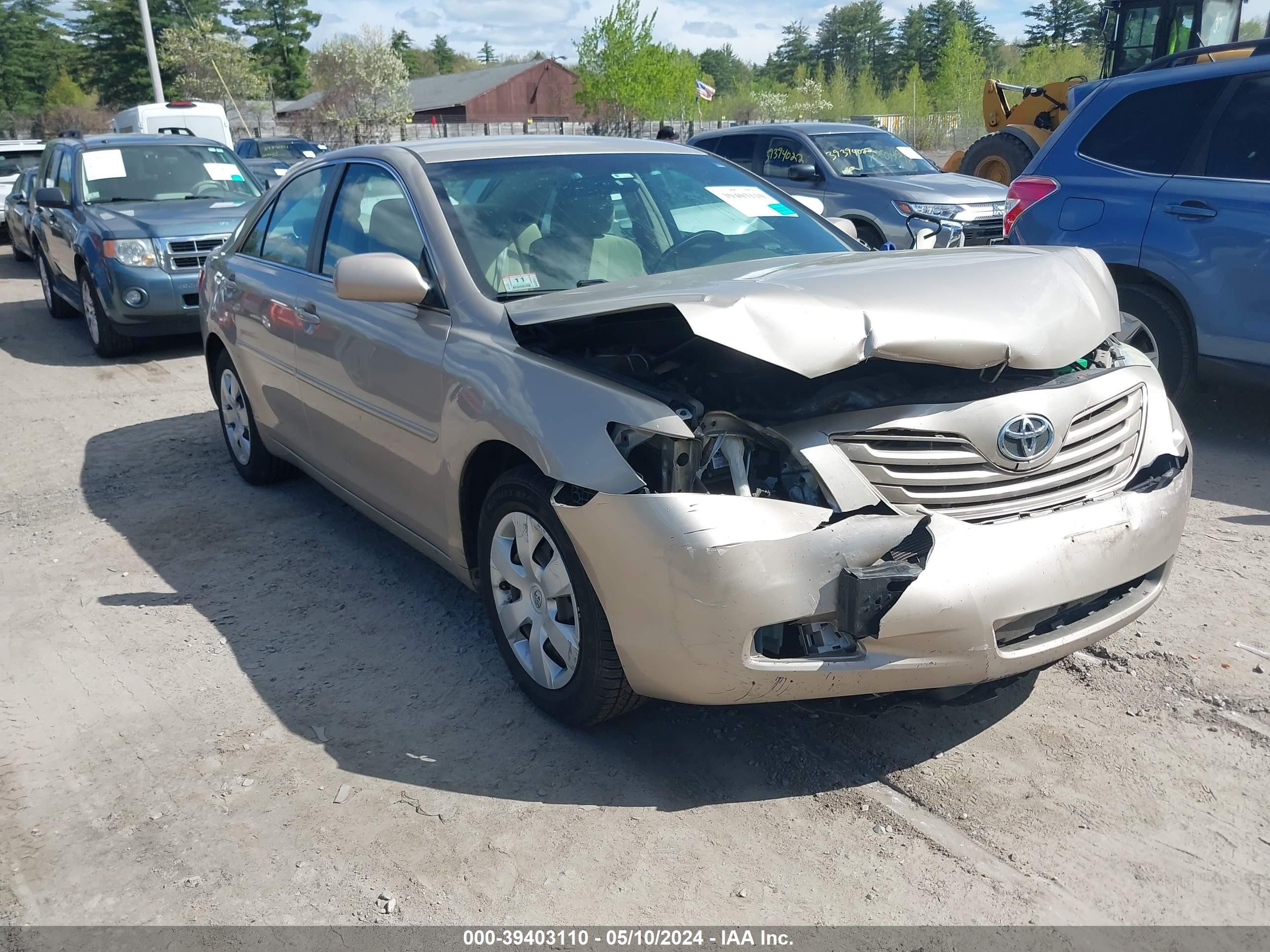 TOYOTA CAMRY 2007 4t4be46k37r002128