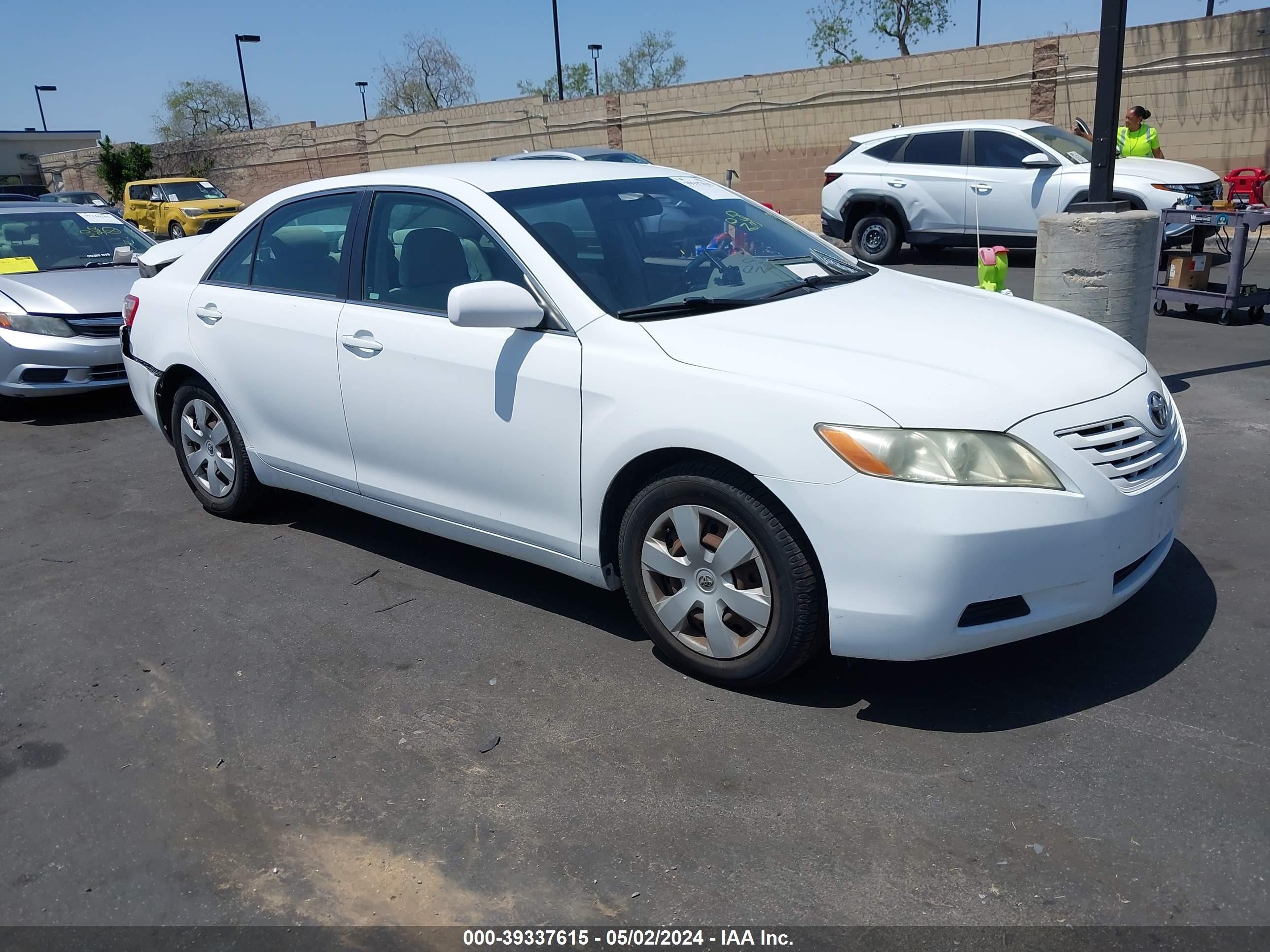 TOYOTA CAMRY 2008 4t4be46k38r037317