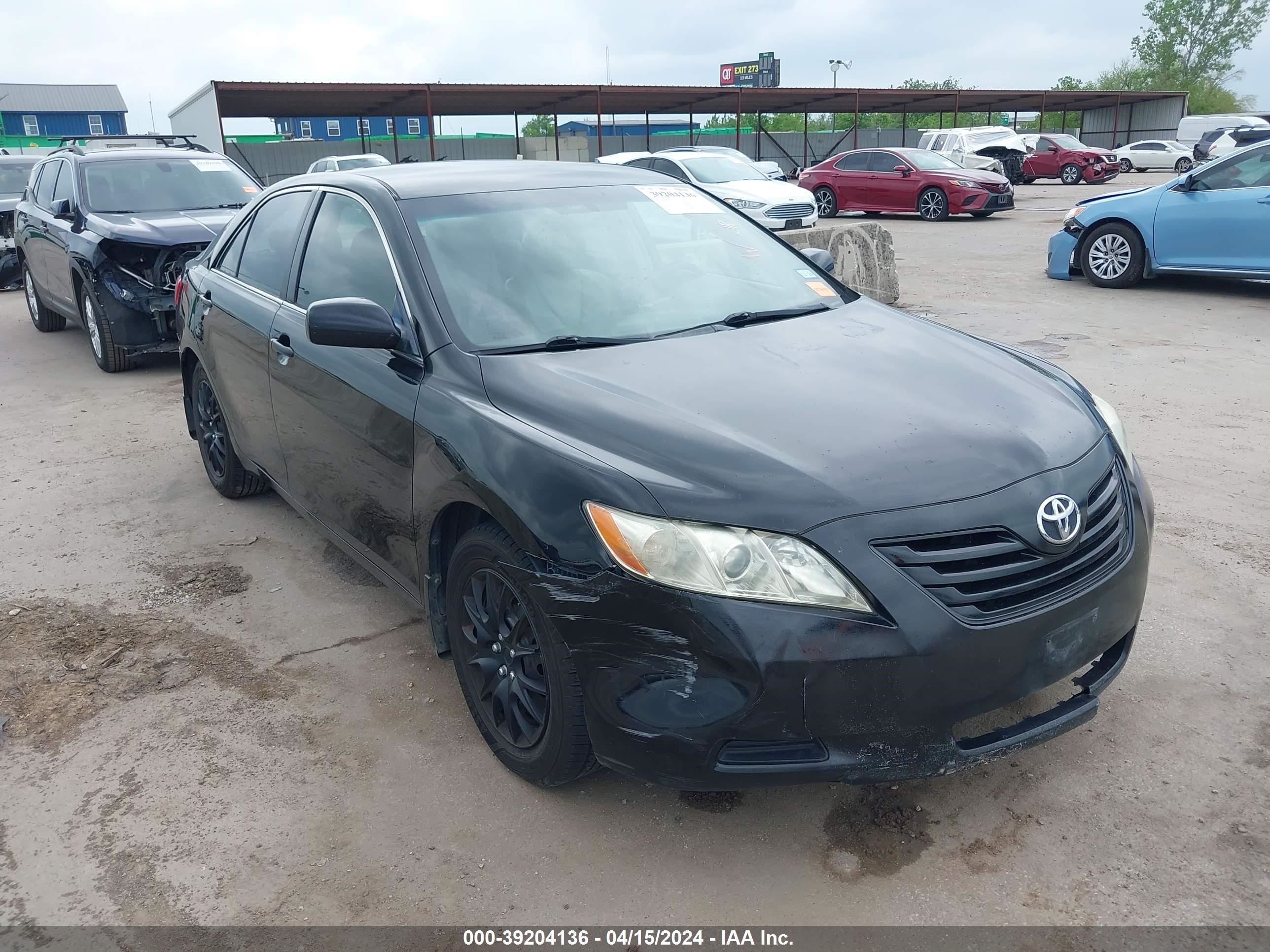 TOYOTA CAMRY 2008 4t4be46k38r041626