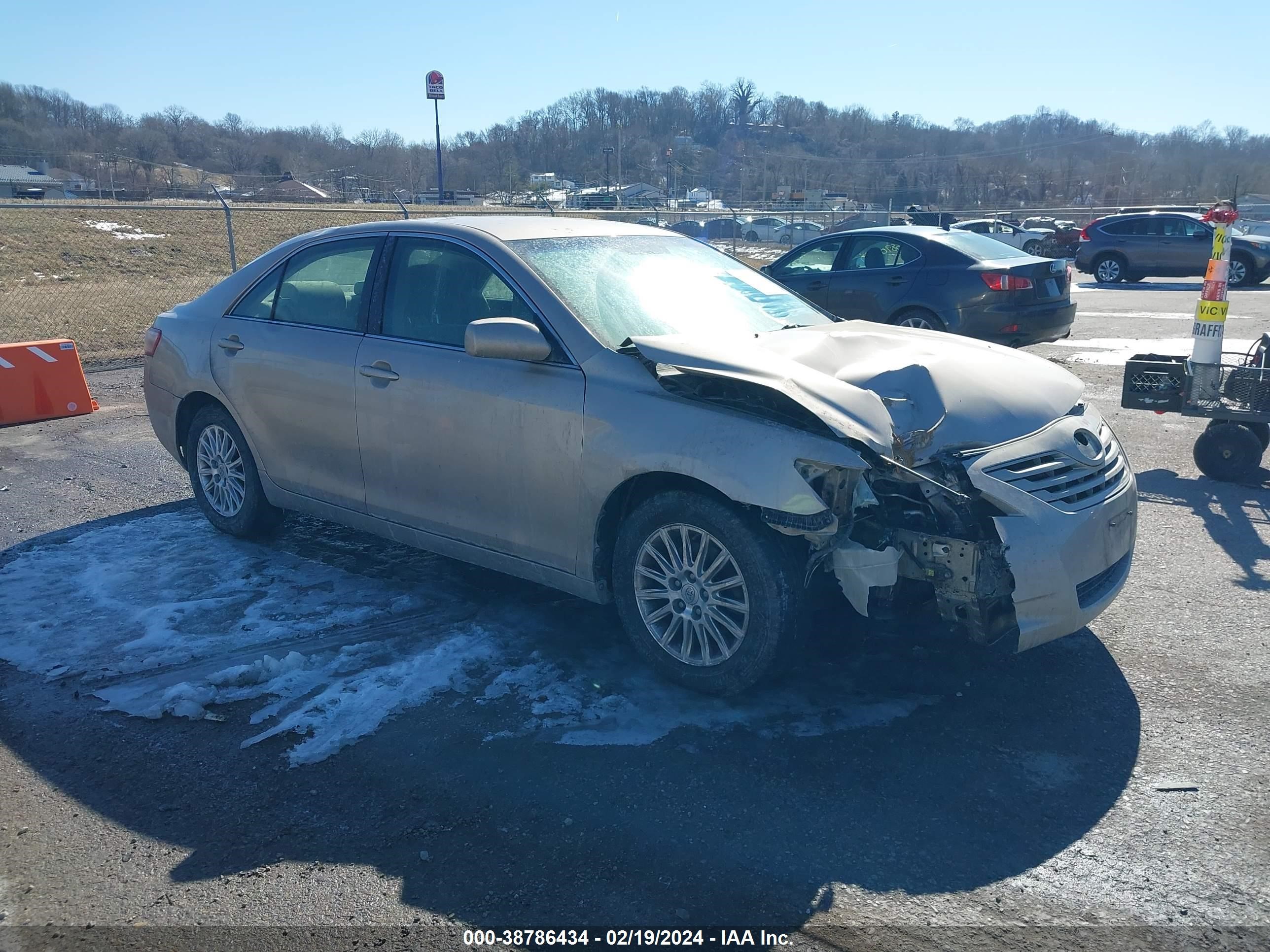 TOYOTA CAMRY 2007 4t4be46k47r009489