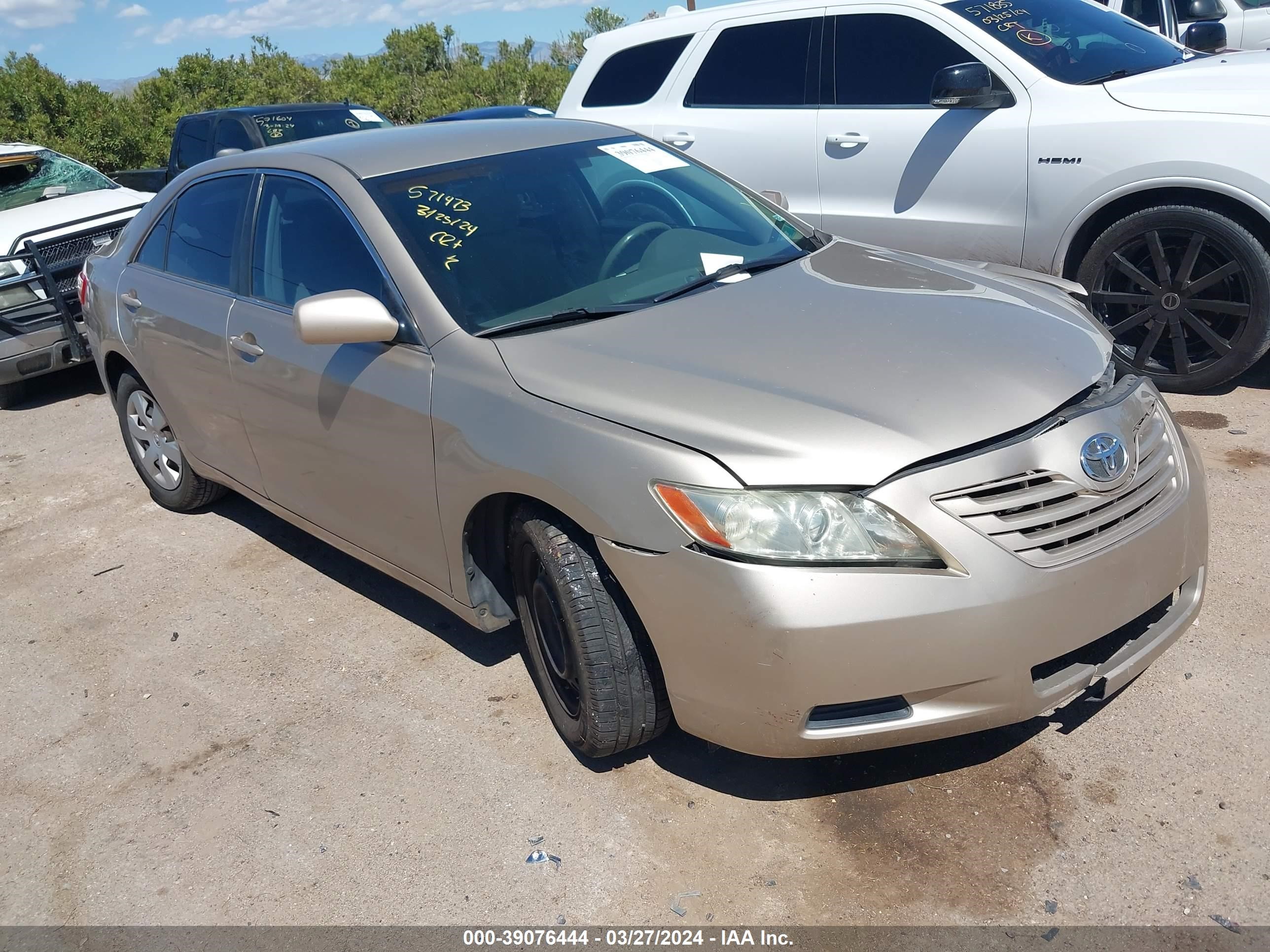 TOYOTA CAMRY 2008 4t4be46k48r032708