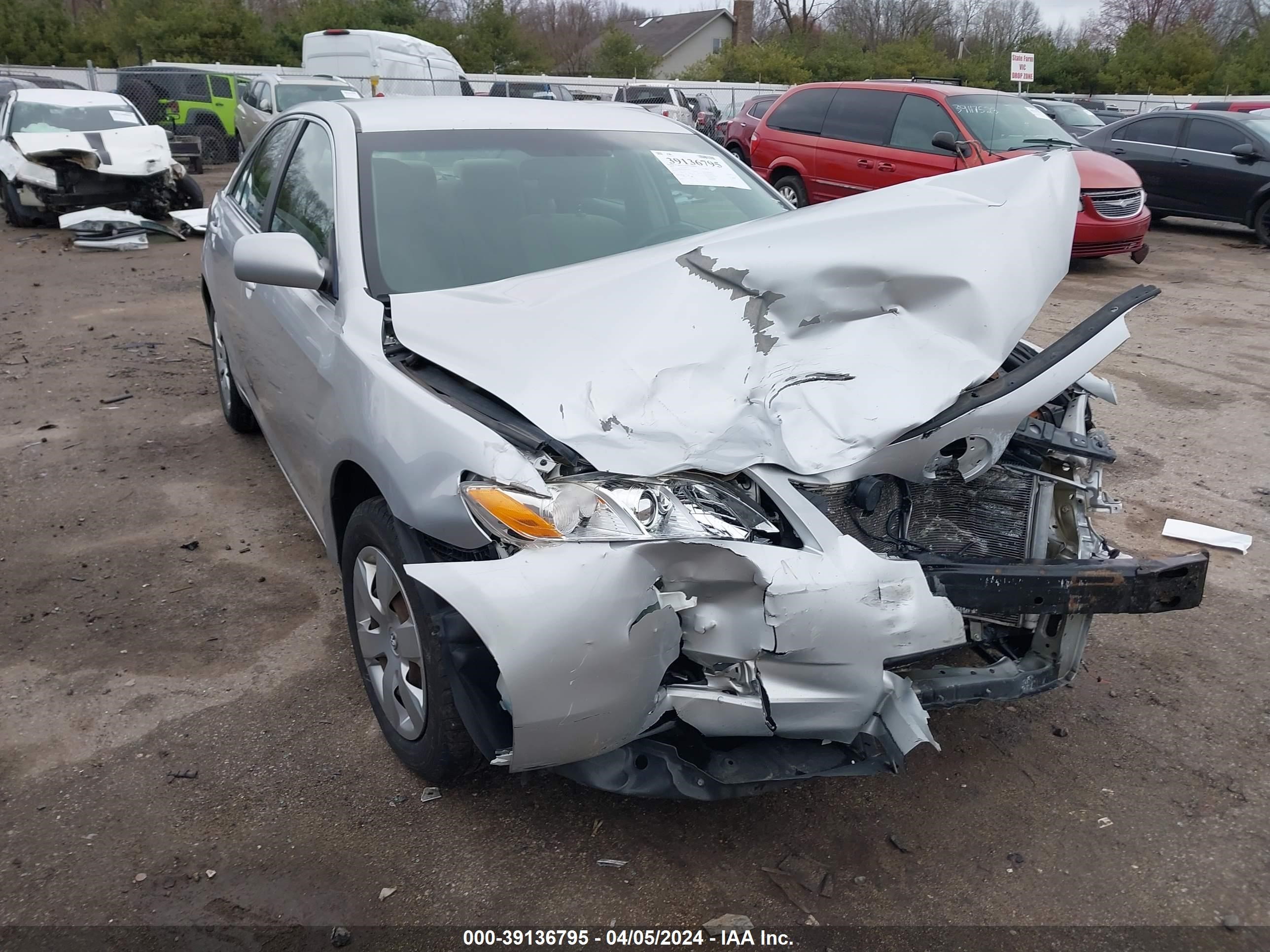 TOYOTA CAMRY 2009 4t4be46k49r057383