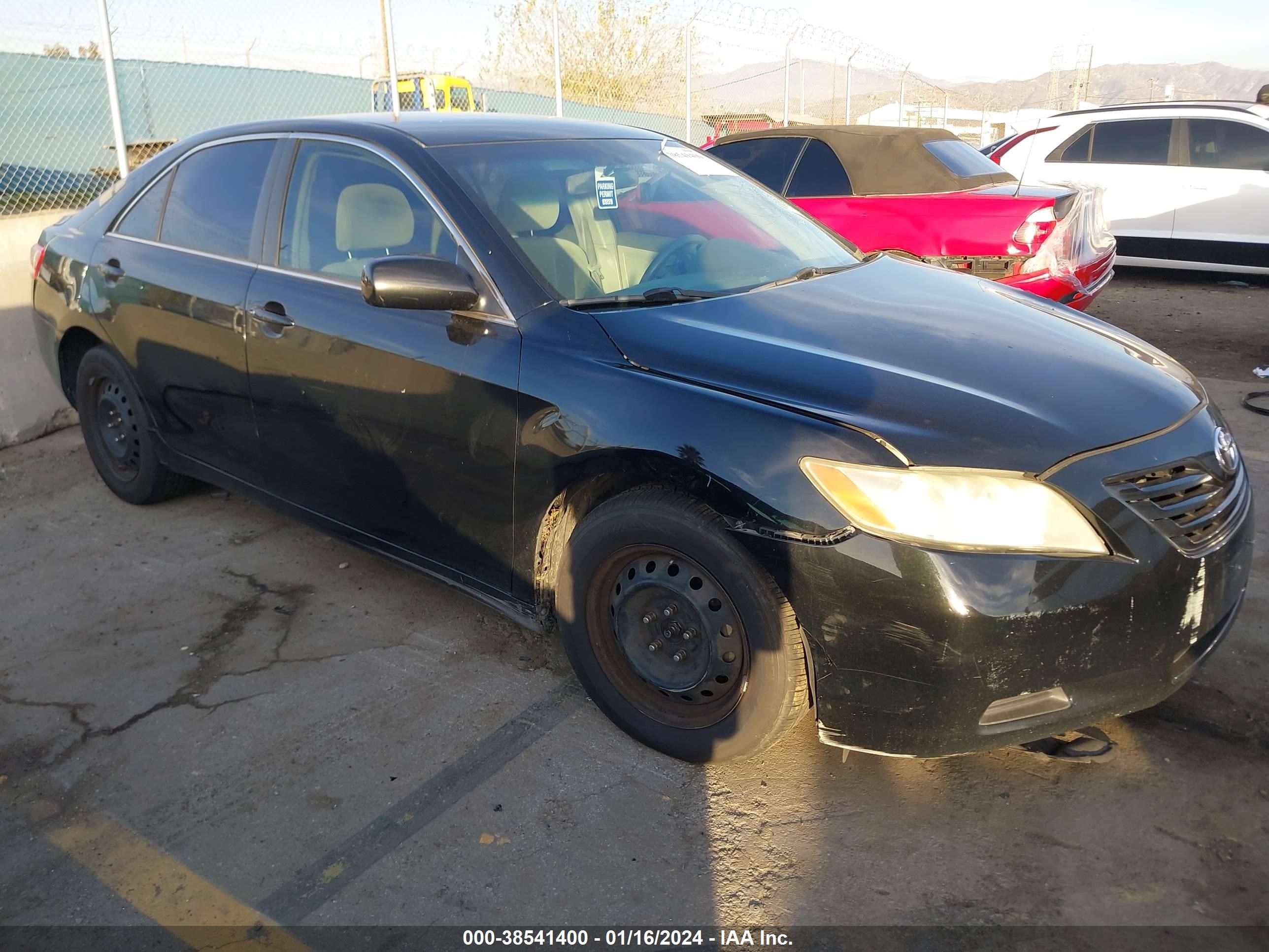 TOYOTA CAMRY 2009 4t4be46k59r078260