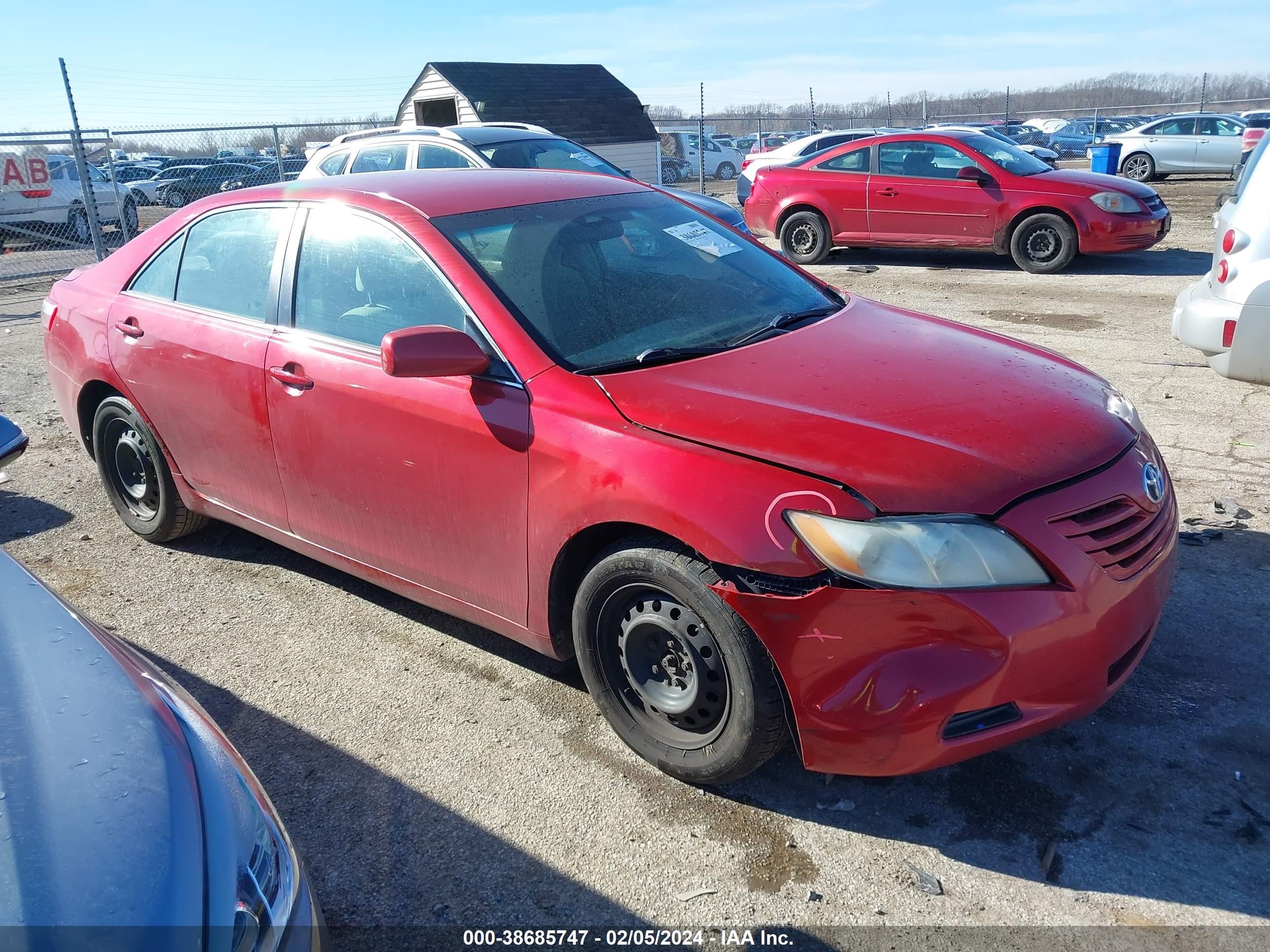 TOYOTA CAMRY 2009 4t4be46k69r096797