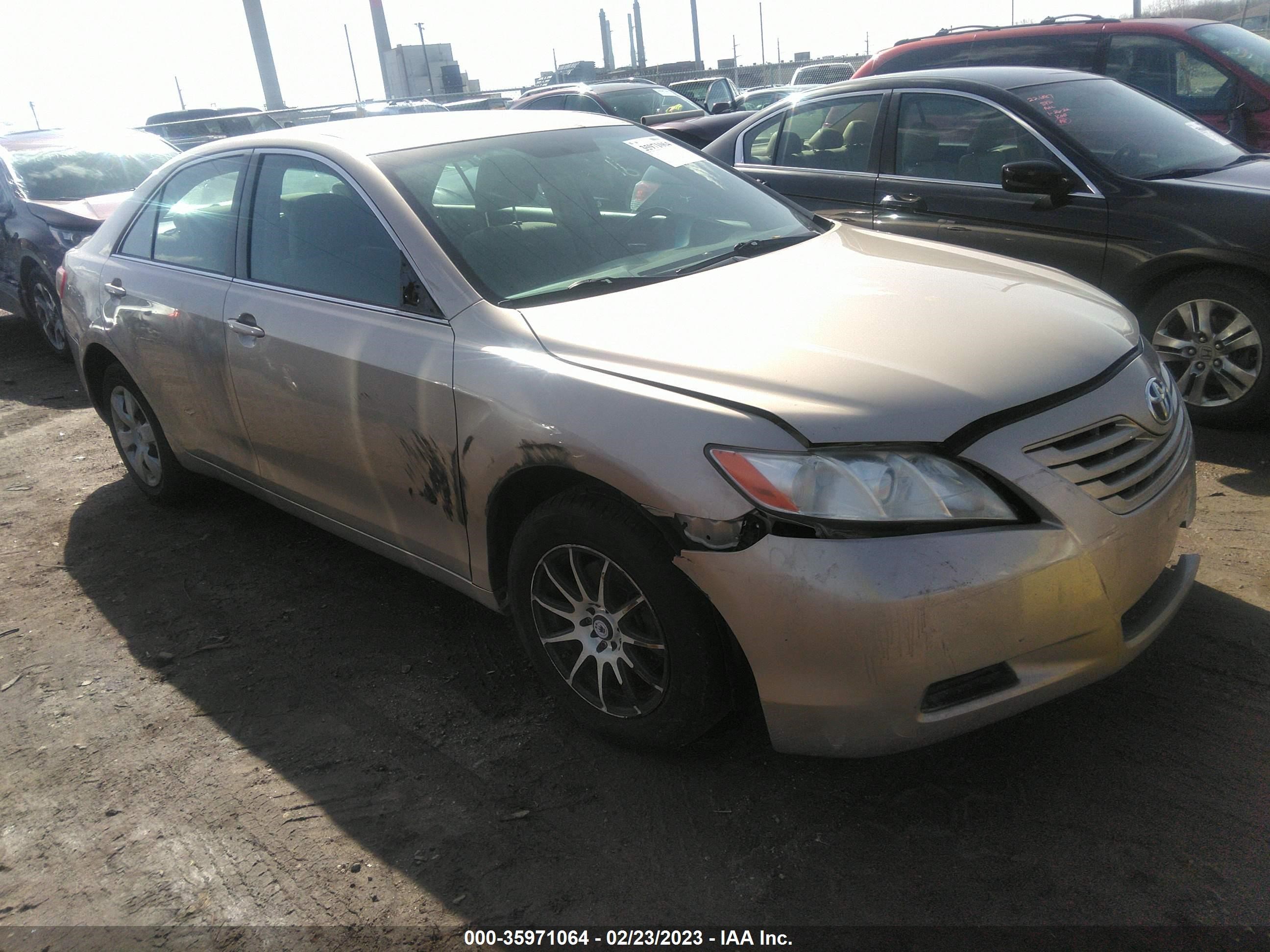 TOYOTA CAMRY 2007 4t4be46k77r010913