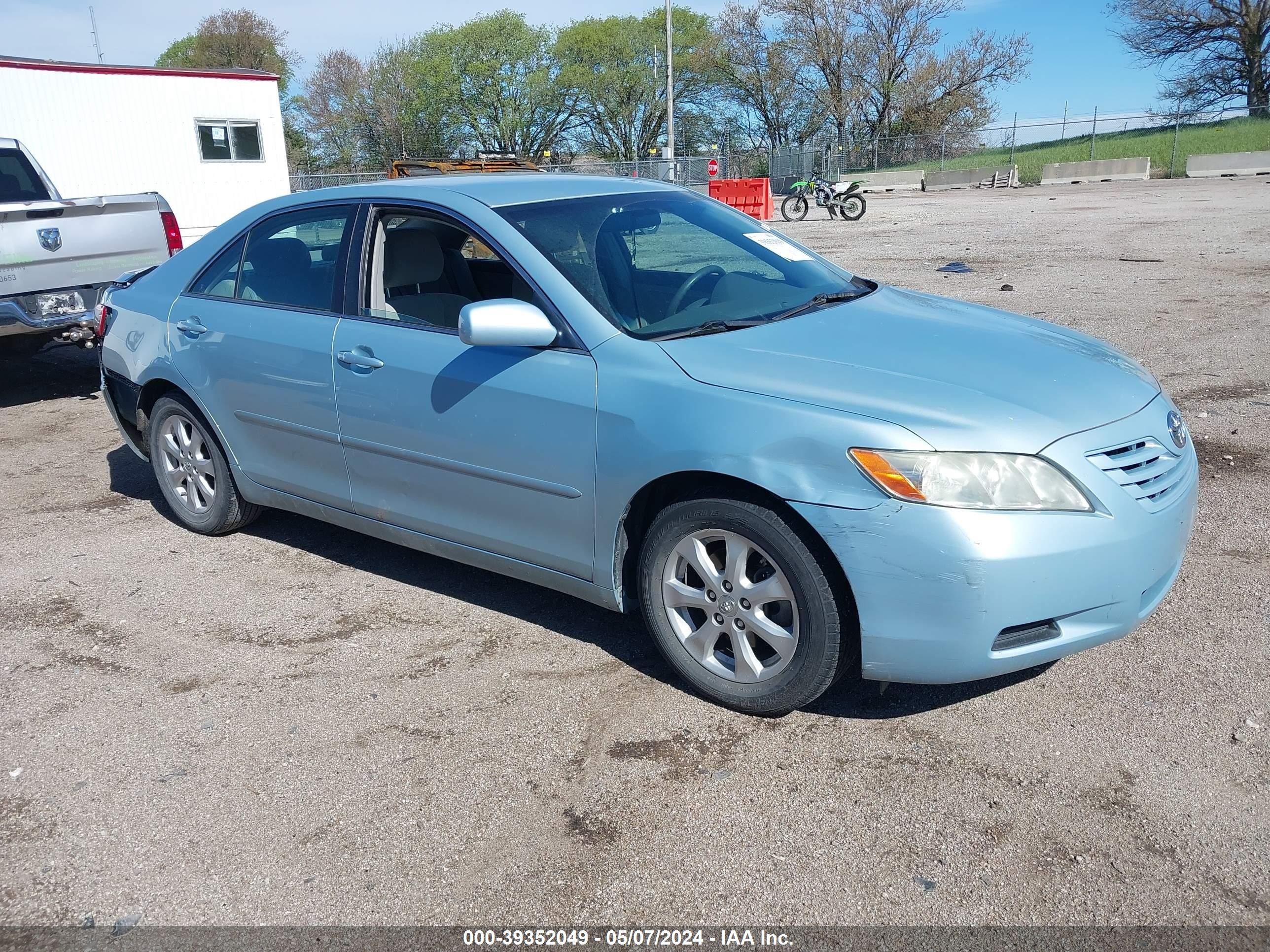 TOYOTA CAMRY 2008 4t4be46k78r019127