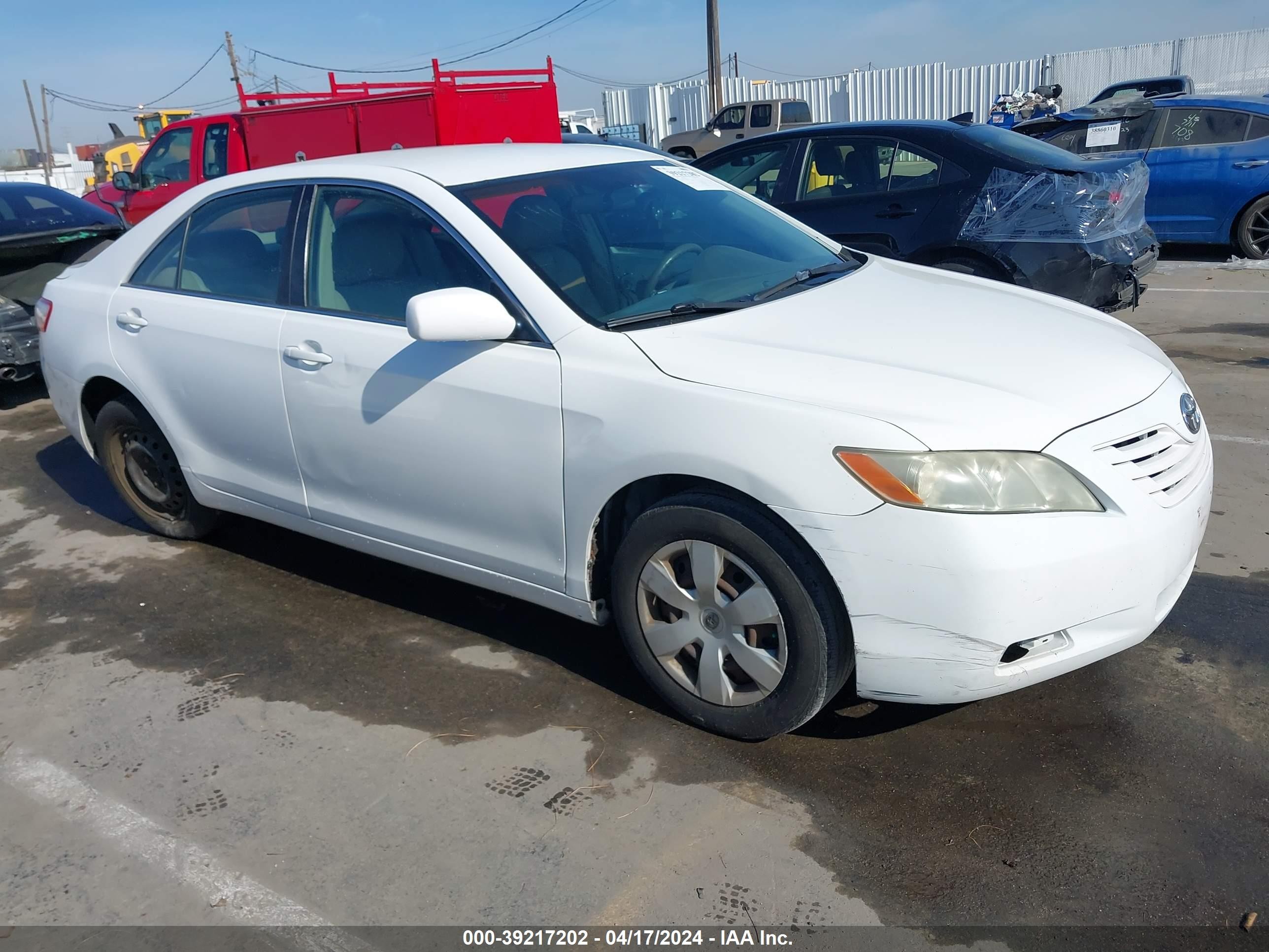 TOYOTA CAMRY 2008 4t4be46k78r029415