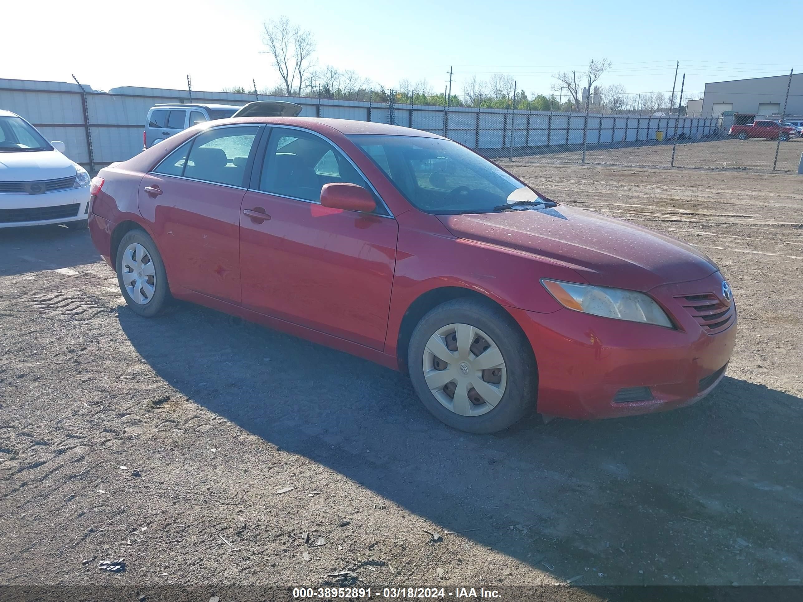 TOYOTA CAMRY 2007 4t4be46k87r011276