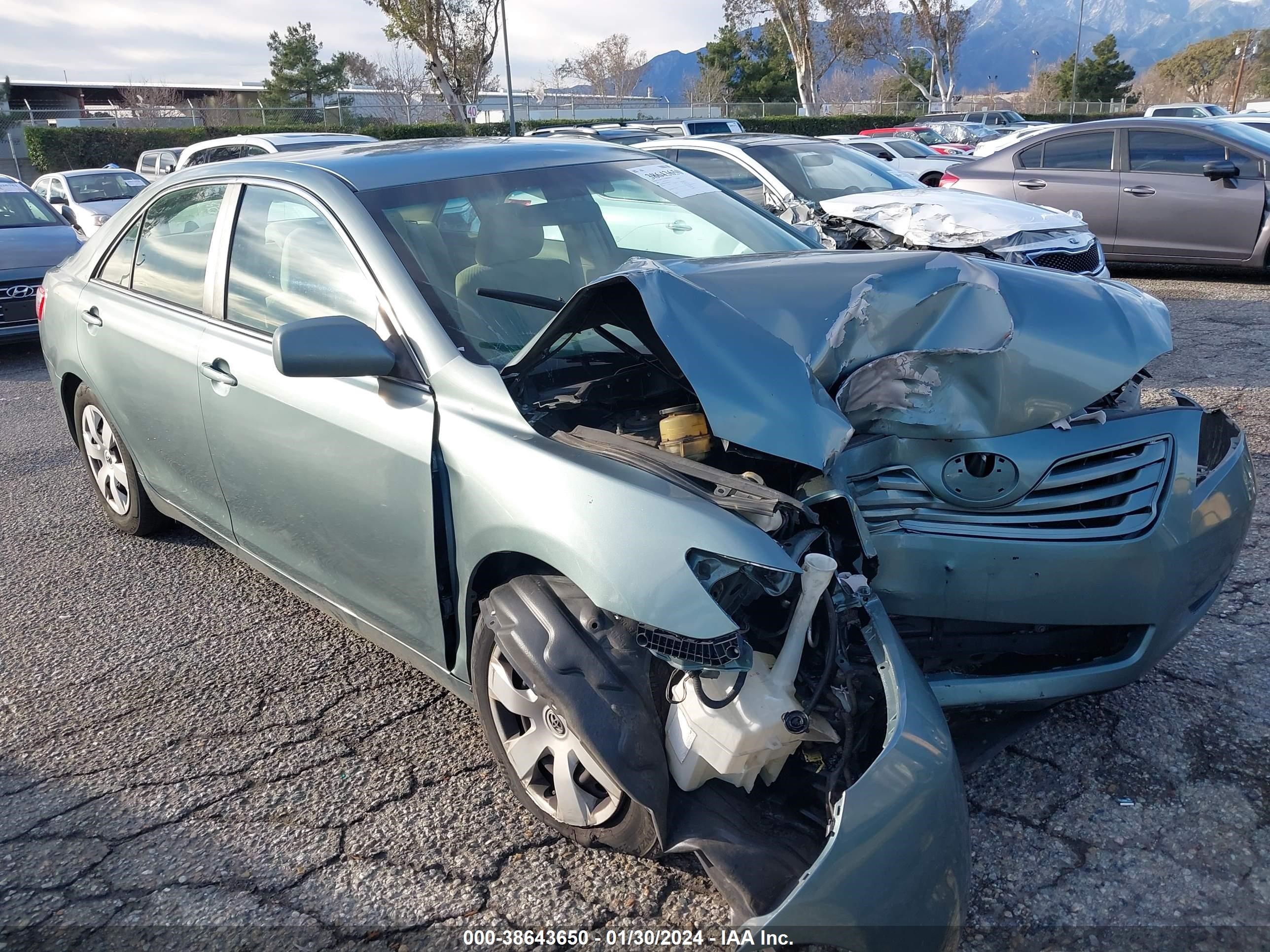 TOYOTA CAMRY 2009 4t4be46k89r093593