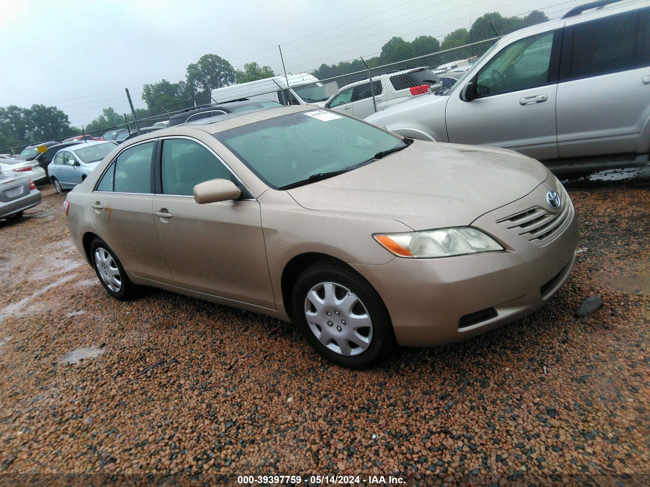 TOYOTA CAMRY 2009 4t4be46k89r120985