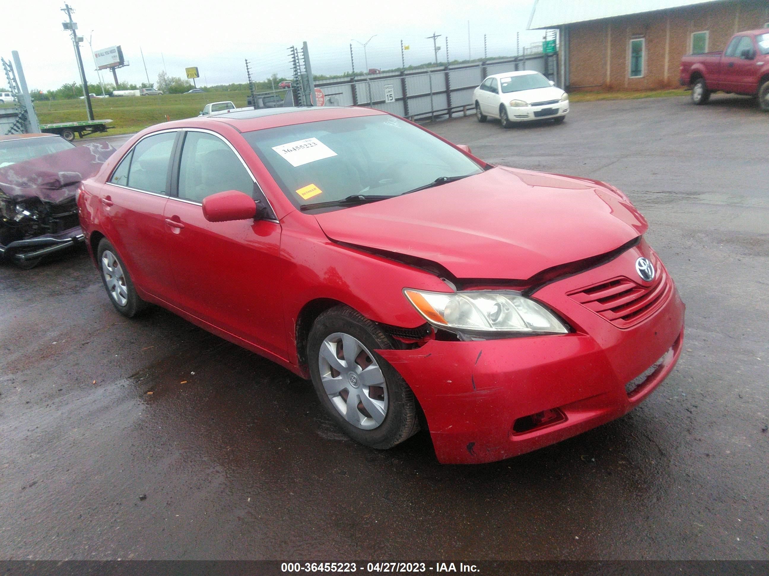 TOYOTA CAMRY 2008 4t4be46kx8r039226