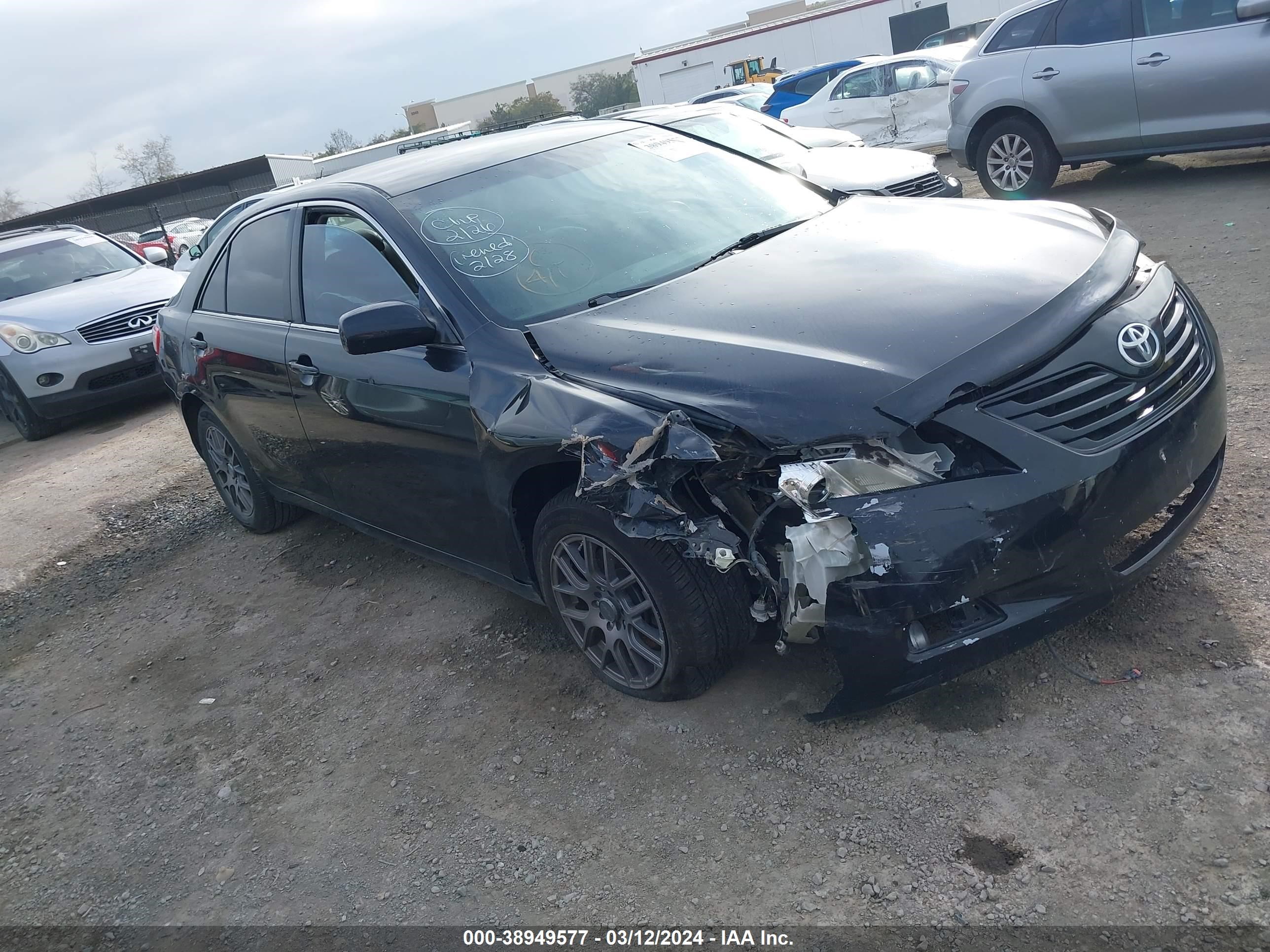 TOYOTA CAMRY 2009 4t4be46kx9r131163