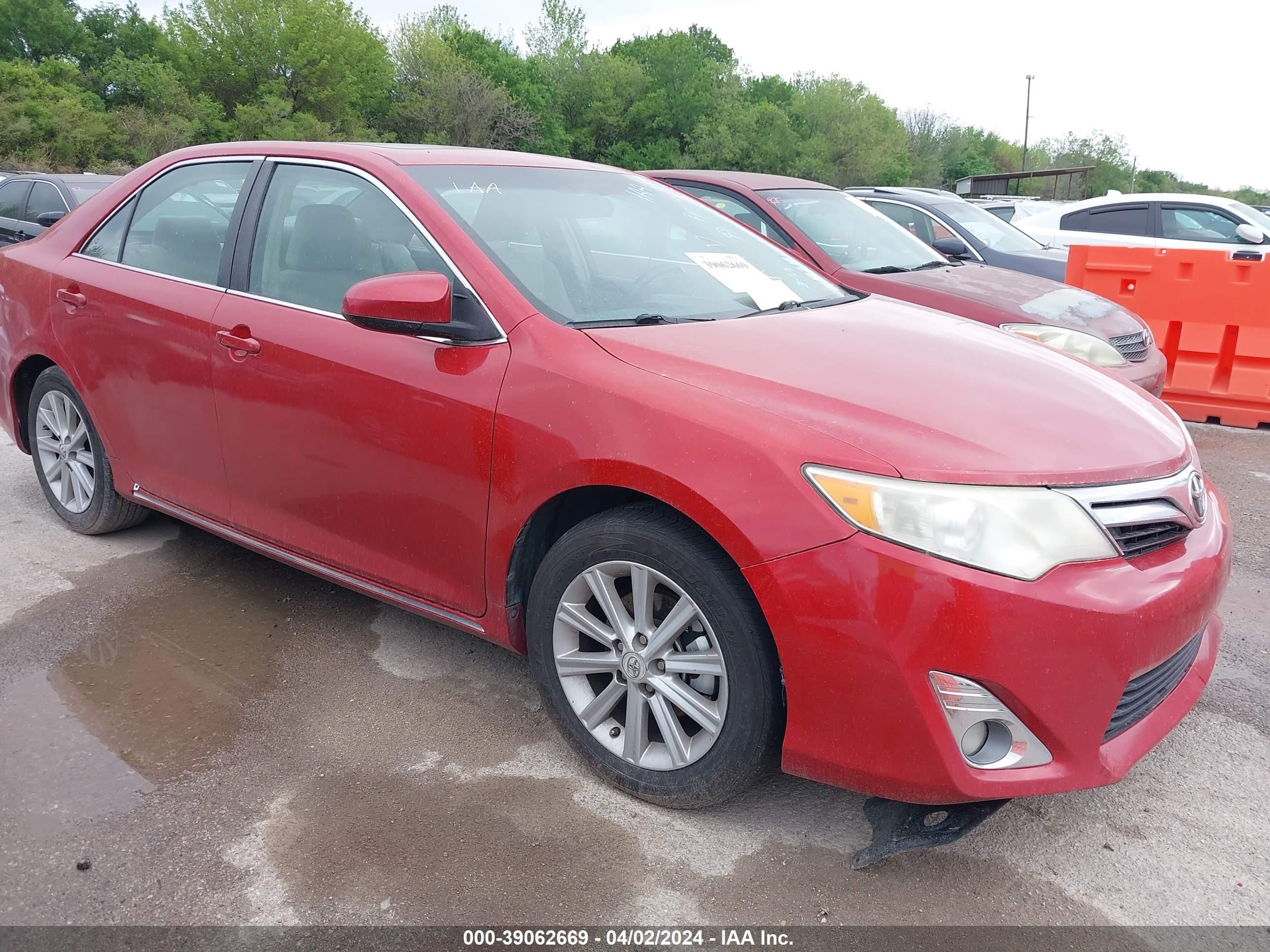 TOYOTA CAMRY 2012 4t4bf1fk0cr226995