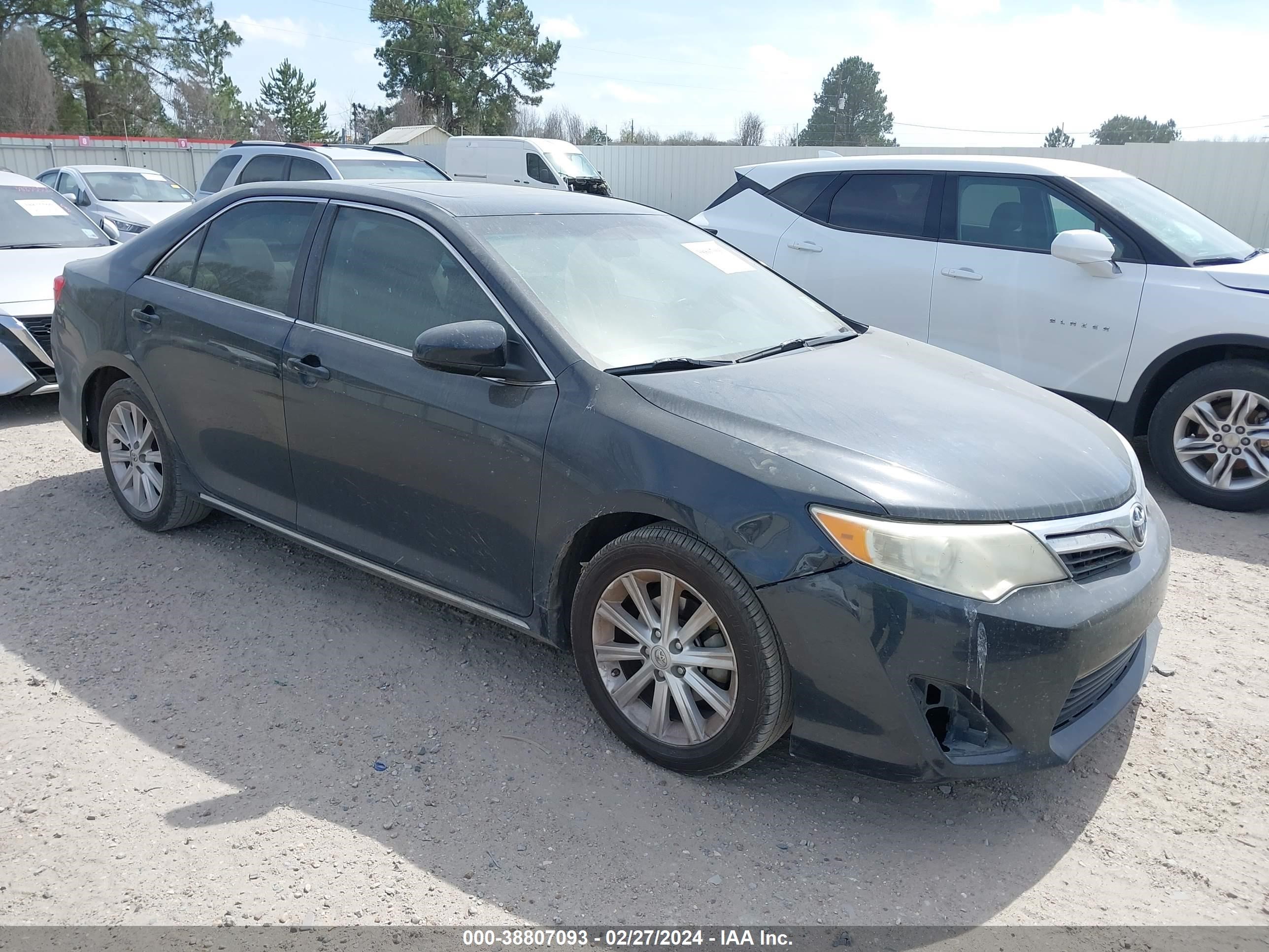 TOYOTA CAMRY 2013 4t4bf1fk2dr327831