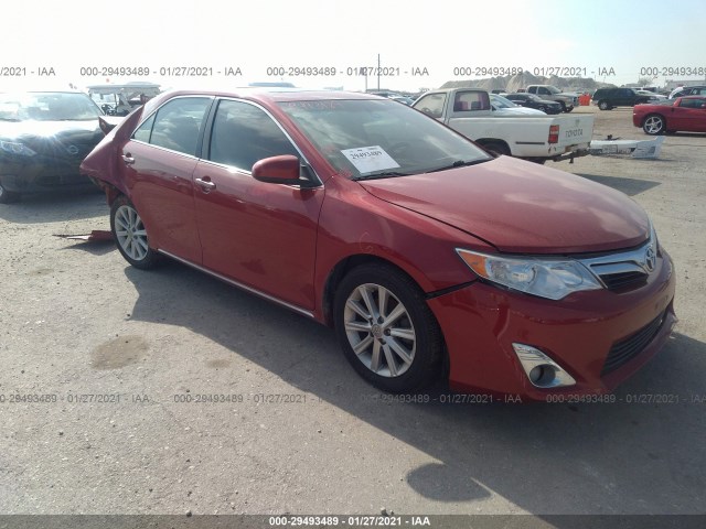 TOYOTA CAMRY 2012 4t4bf1fk5cr184985