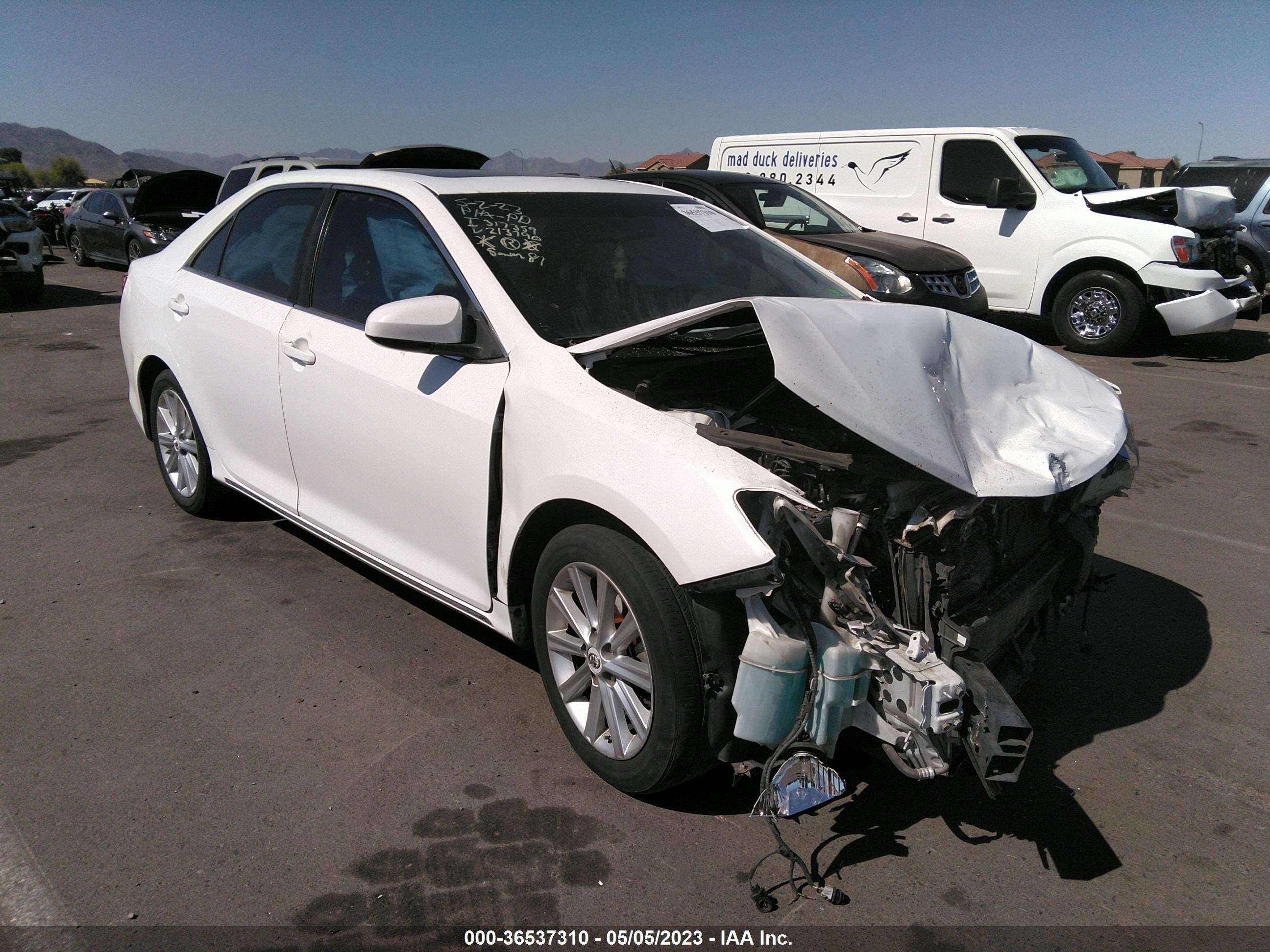 TOYOTA CAMRY 2012 4t4bf1fk5cr213790