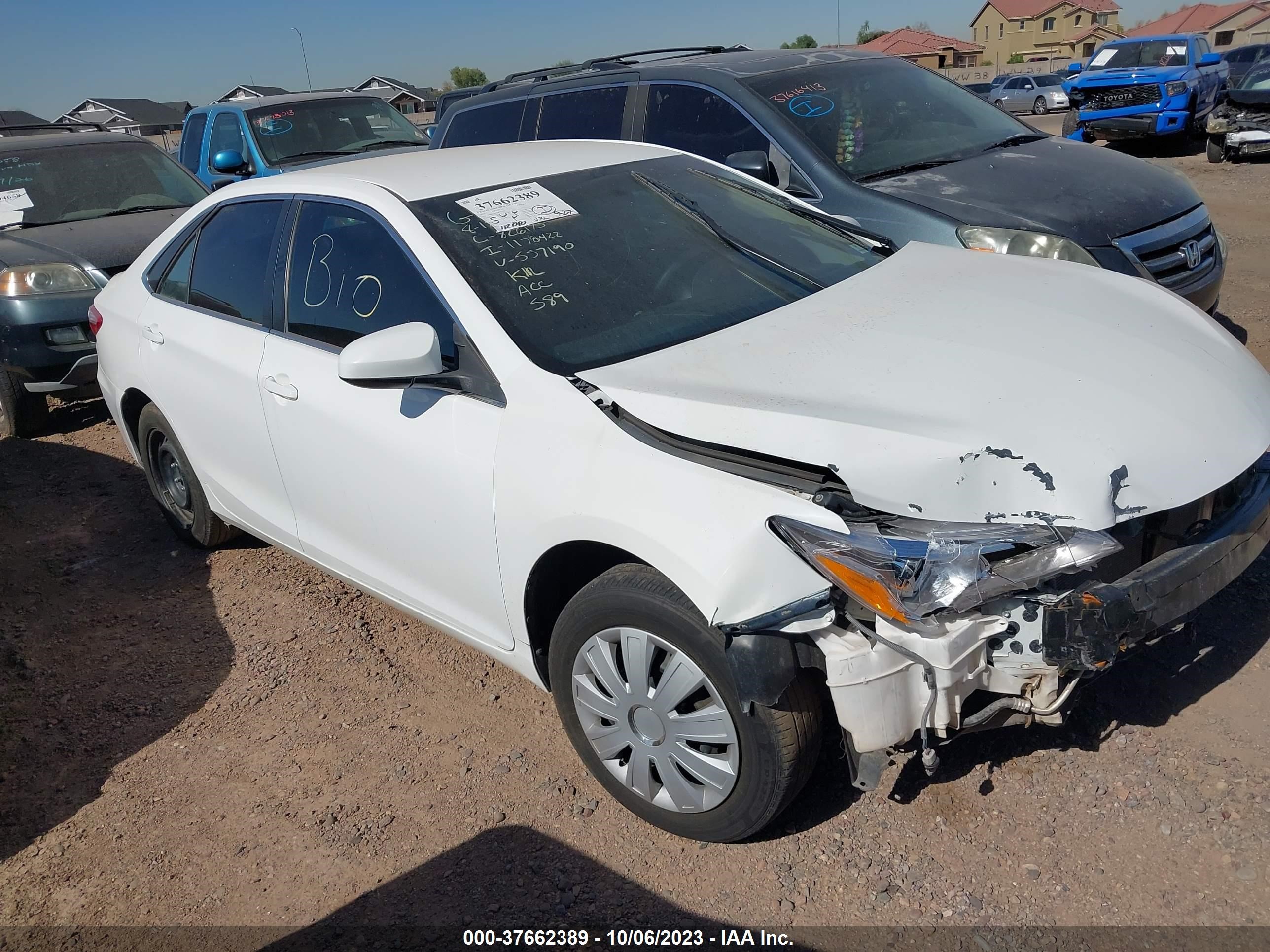 TOYOTA CAMRY 2016 4t4bf1fk5gr557190