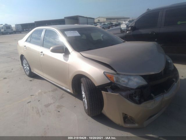 TOYOTA CAMRY 2012 4t4bf1fk6cr165927