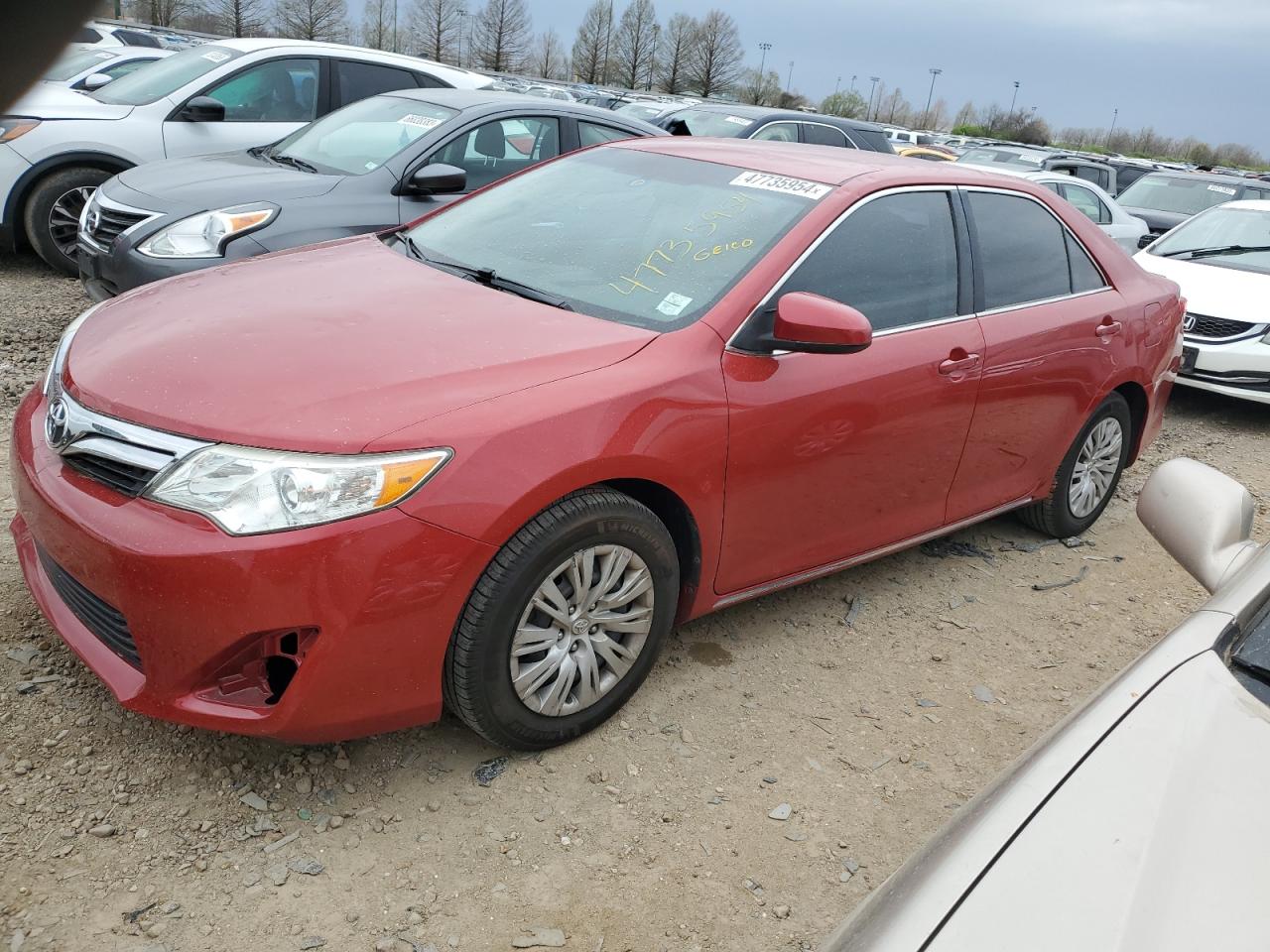 TOYOTA CAMRY 2012 4t4bf1fk7cr242403