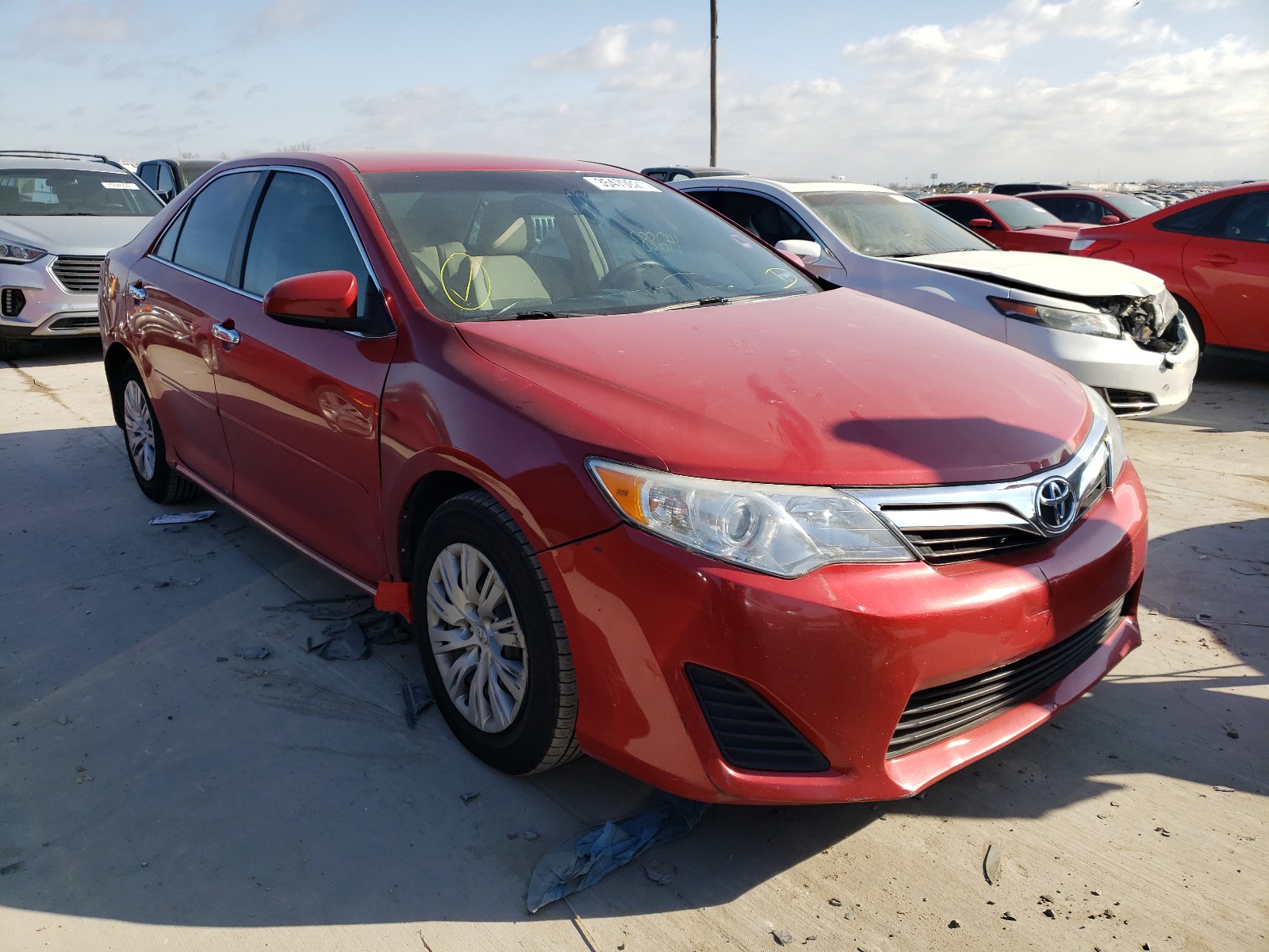 TOYOTA CAMRY L 2014 4t4bf1fk8er338558