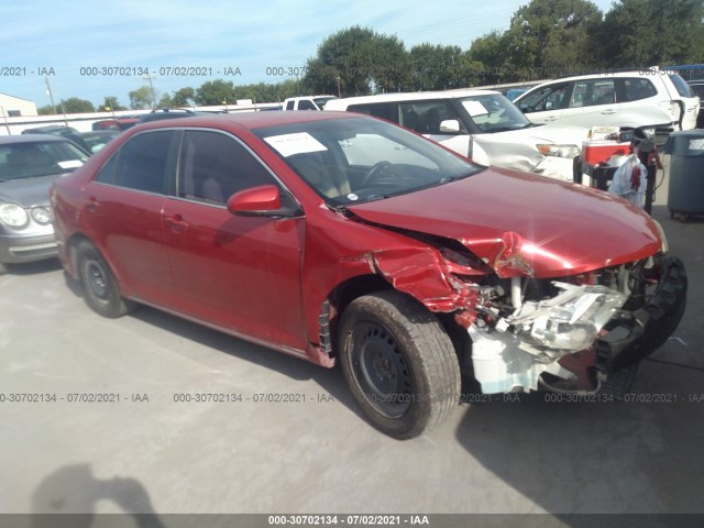 TOYOTA CAMRY 2012 4t4bf1fkxcr197599