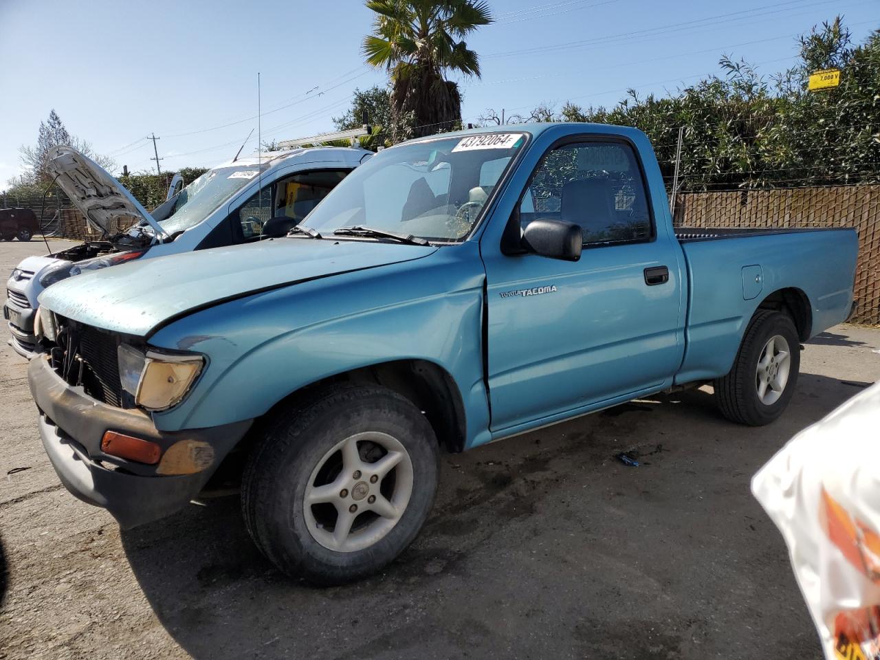 TOYOTA TACOMA 1996 4tanl42n7tz180005