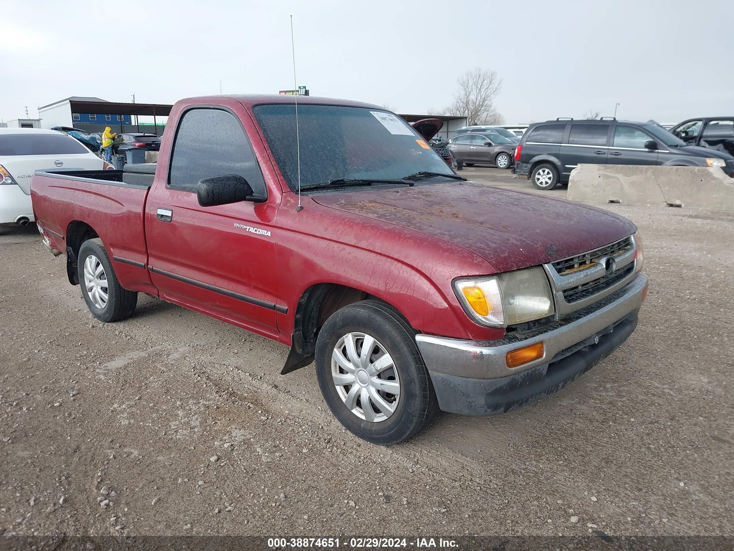 TOYOTA TACOMA 1997 4tanl42n7vz245888