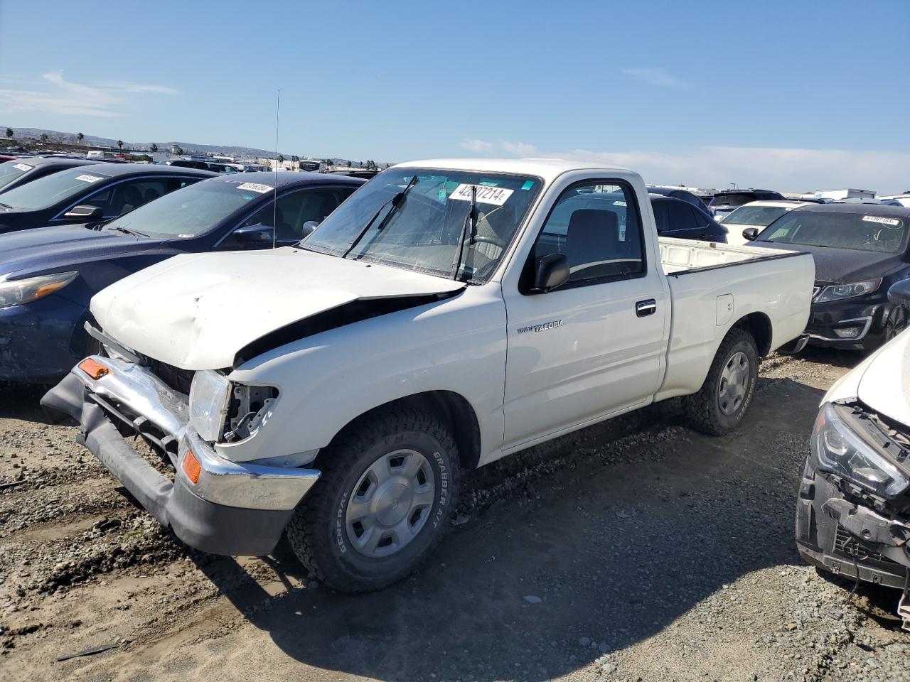 TOYOTA TACOMA 1997 4tanl42nxvz300558