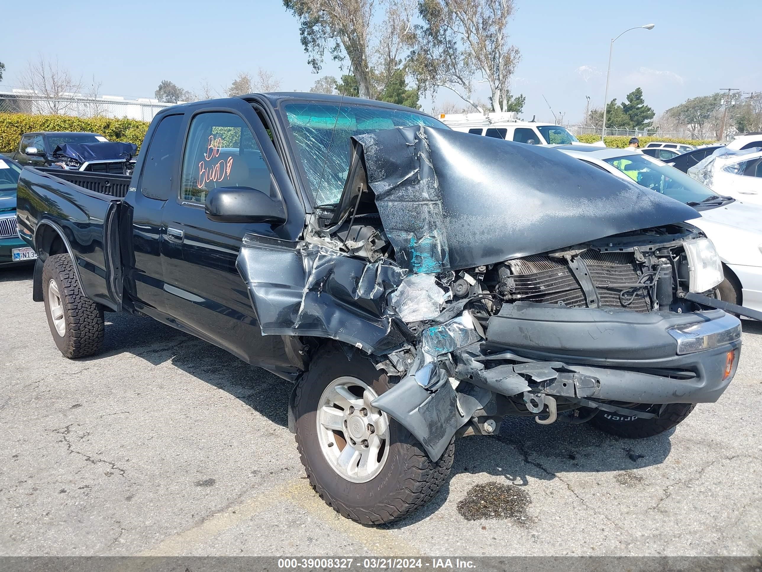 TOYOTA TACOMA 2000 4tasn92n0yz587200