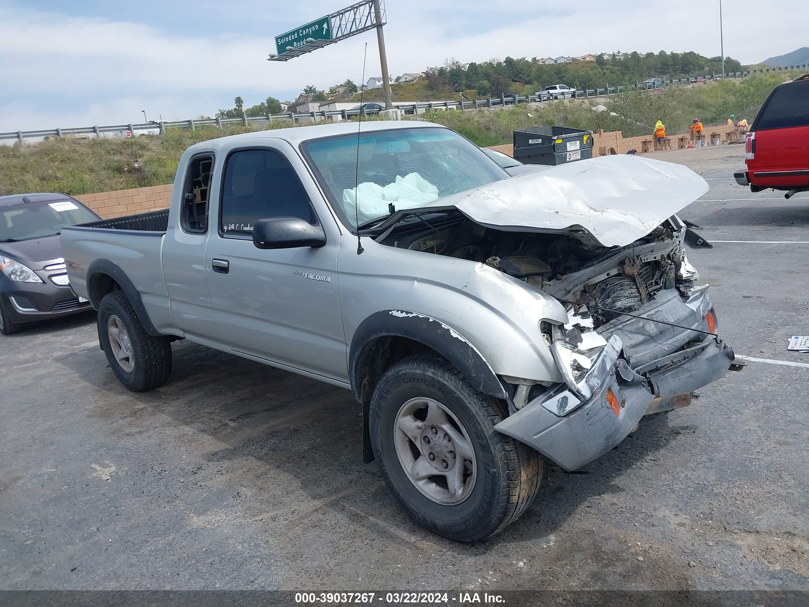 TOYOTA TACOMA 2000 4tawn72n5yz595301