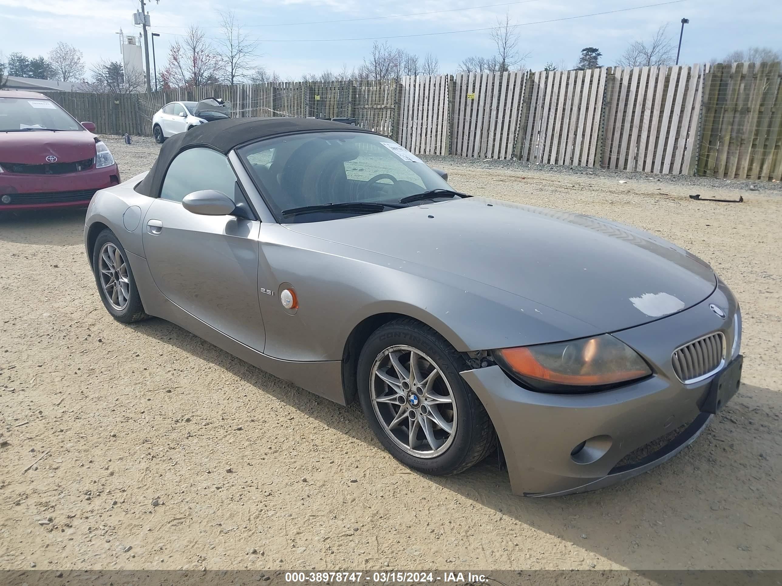 BMW Z4 2003 4usbt33443ls43551