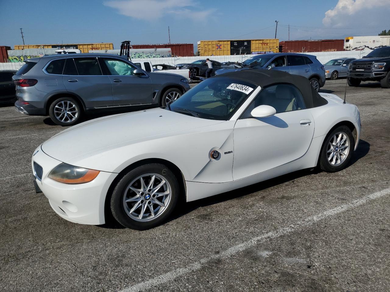 BMW Z4 2004 4usbt33504ls52614