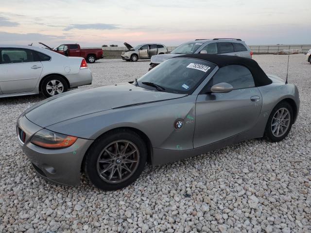 BMW Z4 2004 4usbt33524ls50265