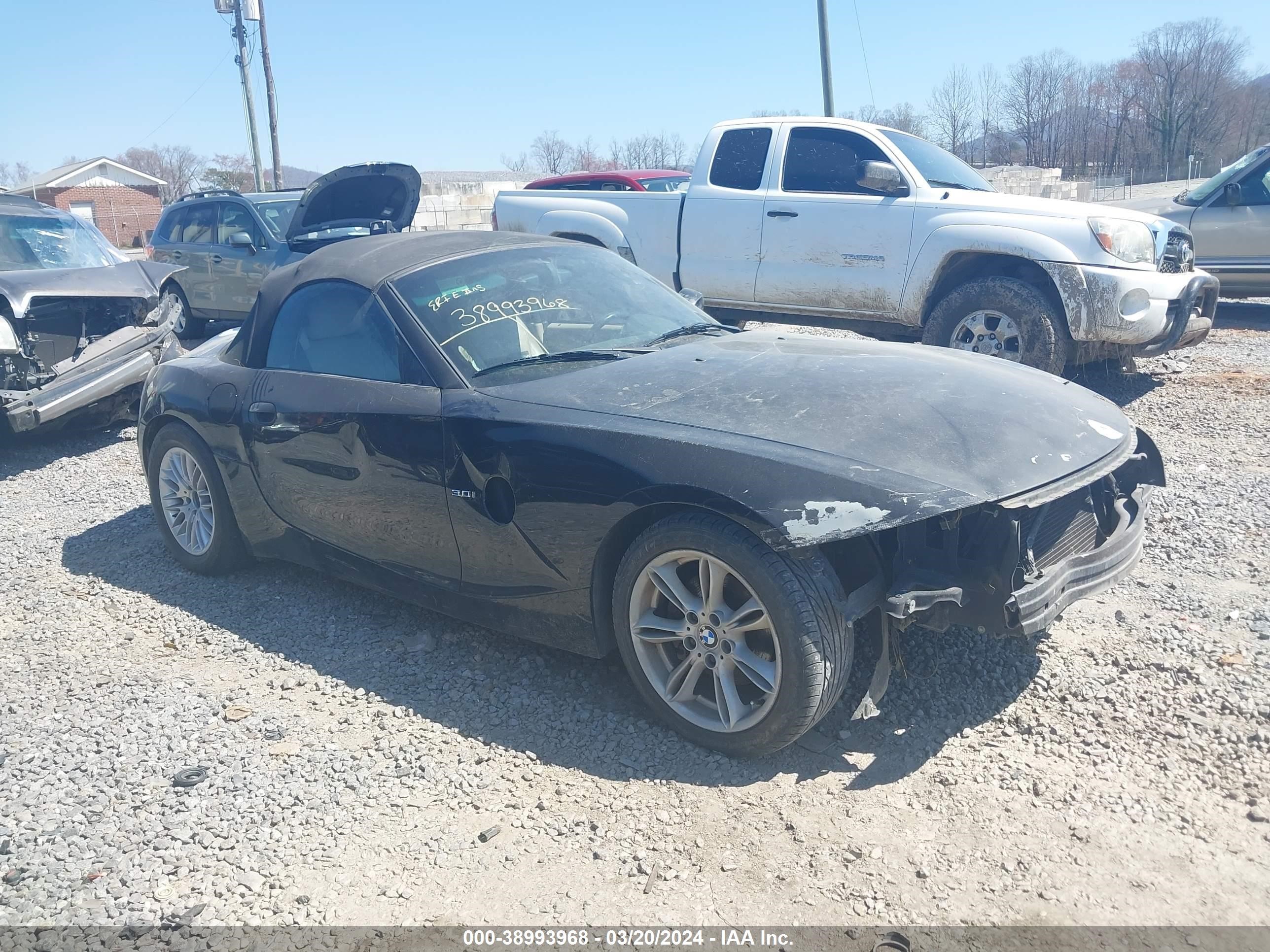 BMW Z4 2003 4usbt53413lt22283