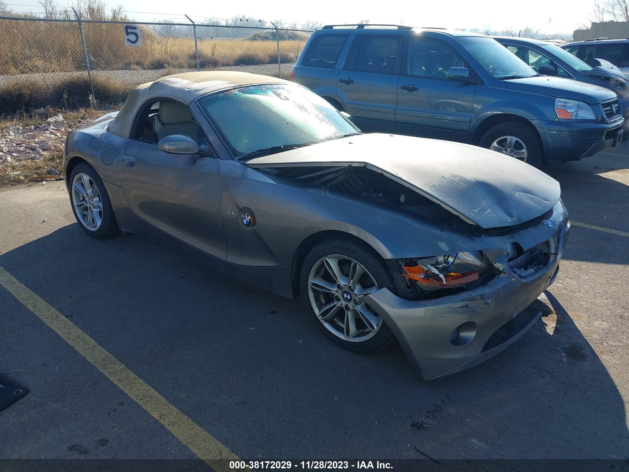 BMW Z4 2003 4usbt53443lu02046