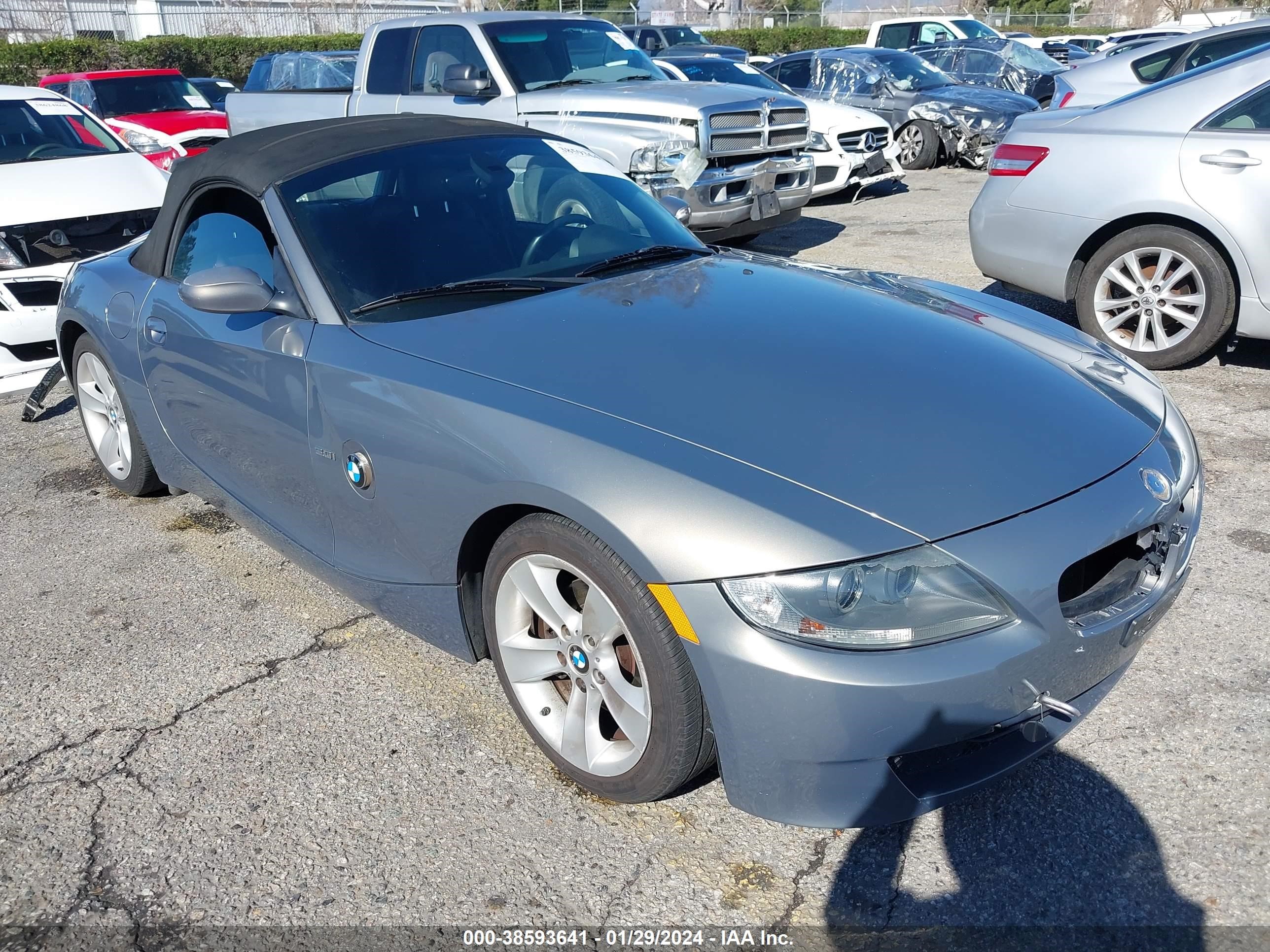 BMW Z4 2007 4usbu33587lw73496