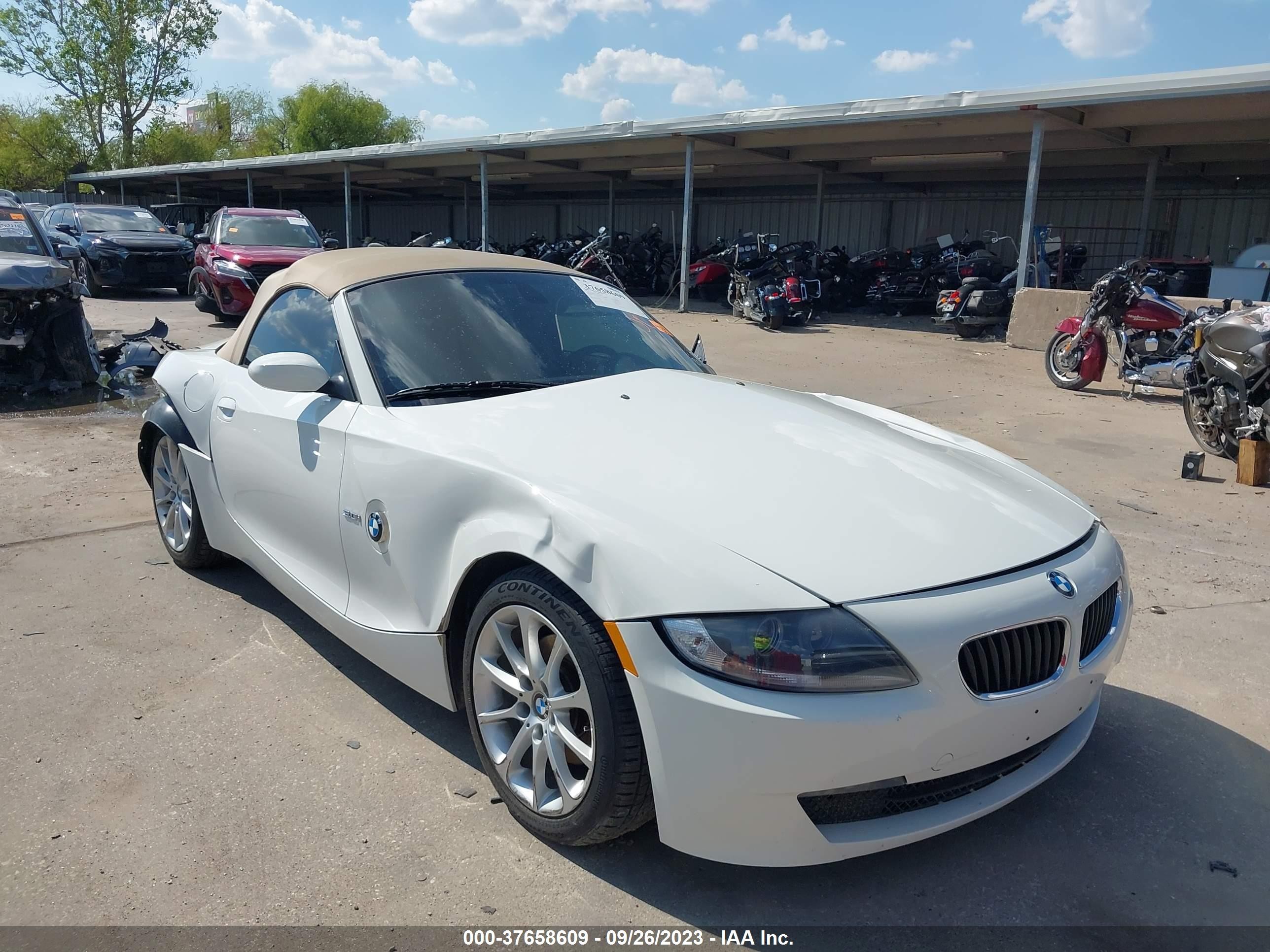 BMW Z4 2008 4usbu33598lw74092