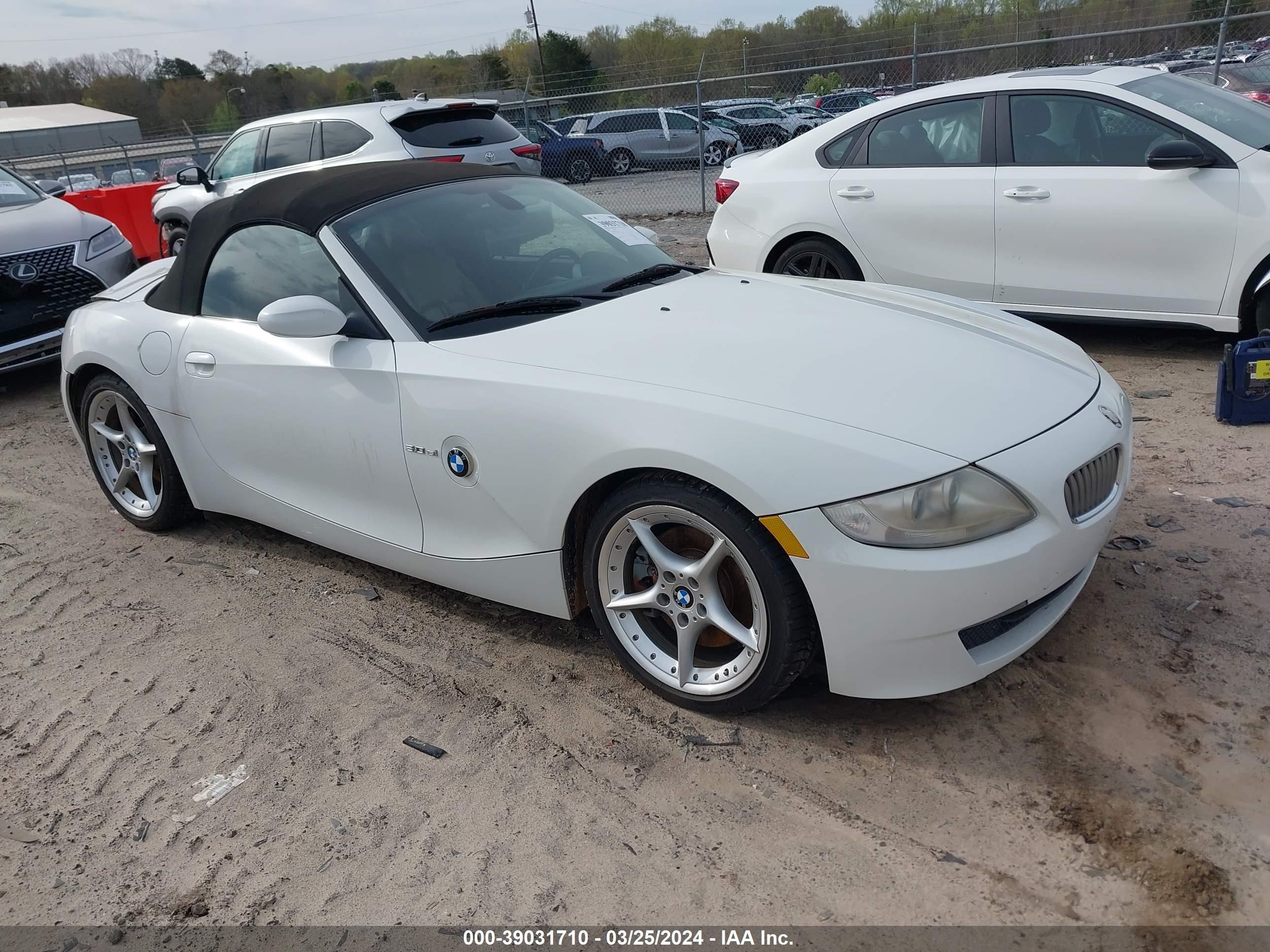 BMW Z4 2007 4usbu53537lx02561